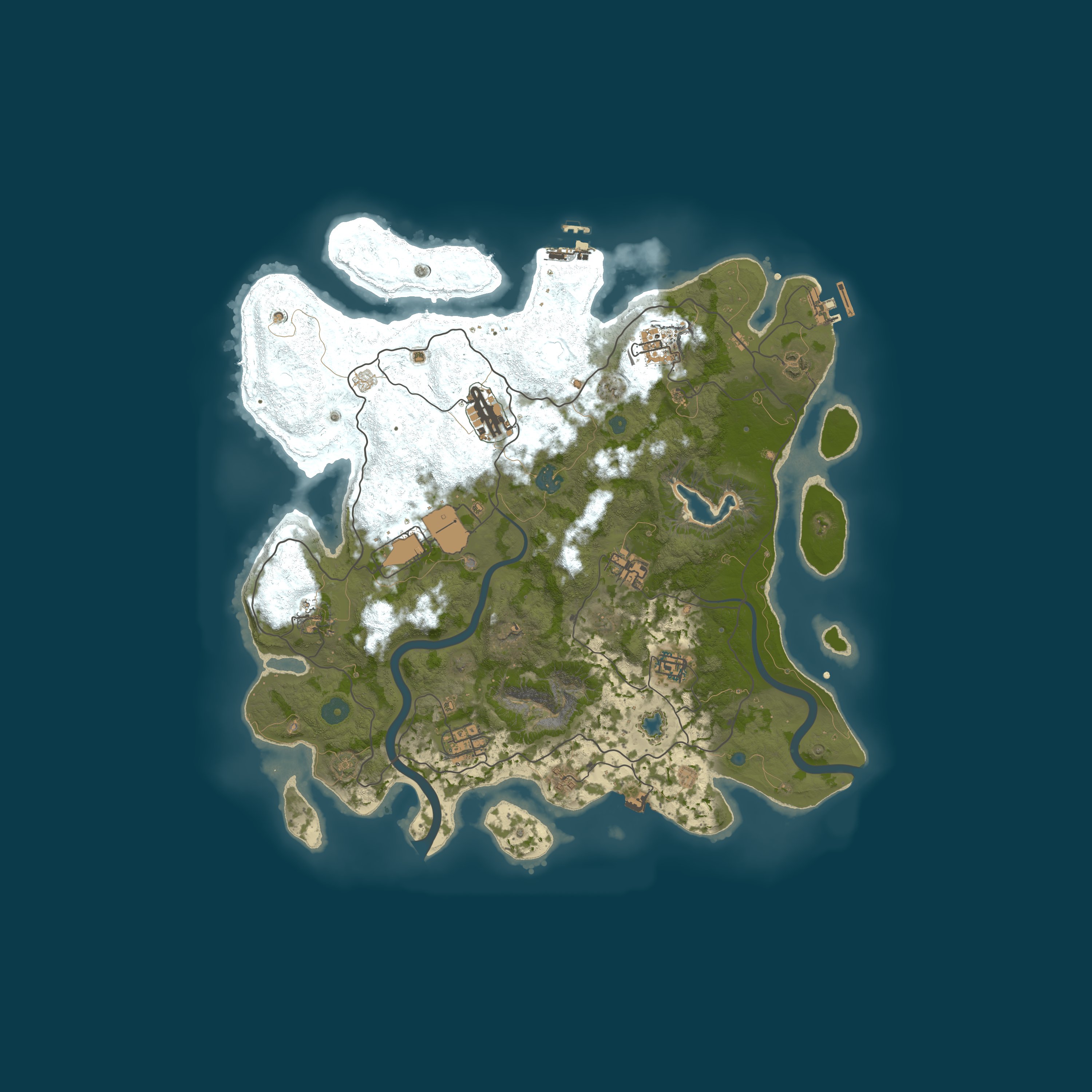 Map for The Timeline