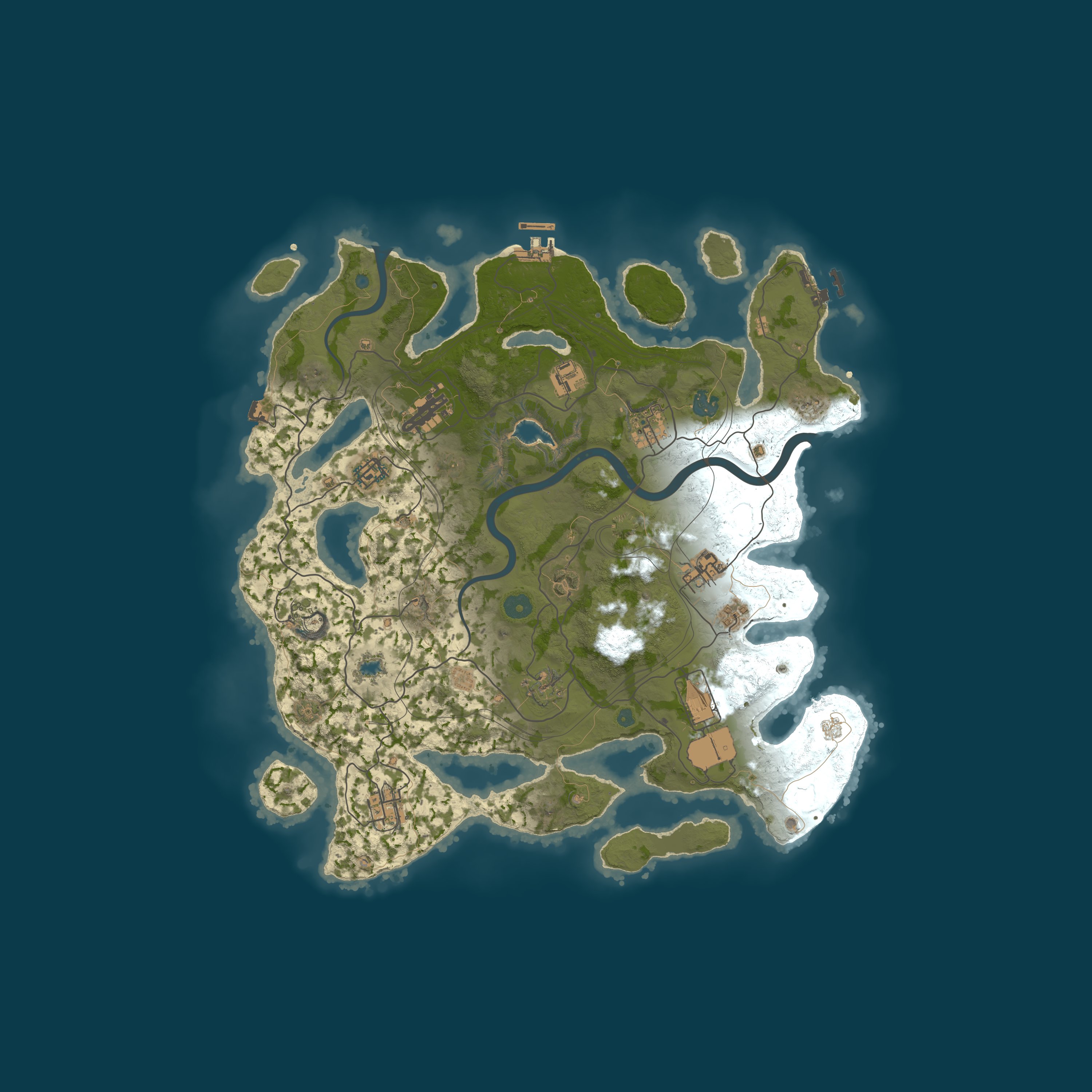 Rust map 4000/1337