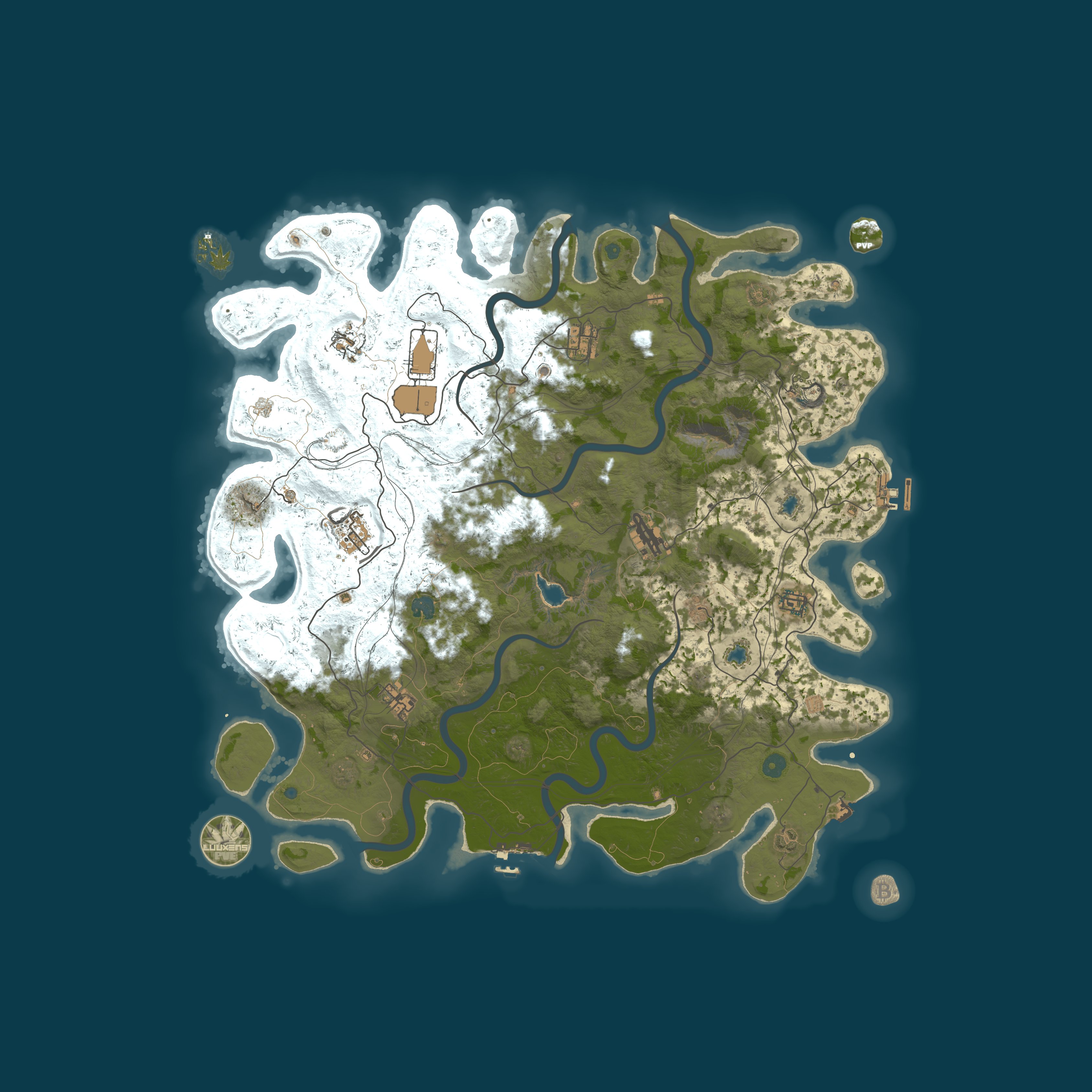 Карта сервера