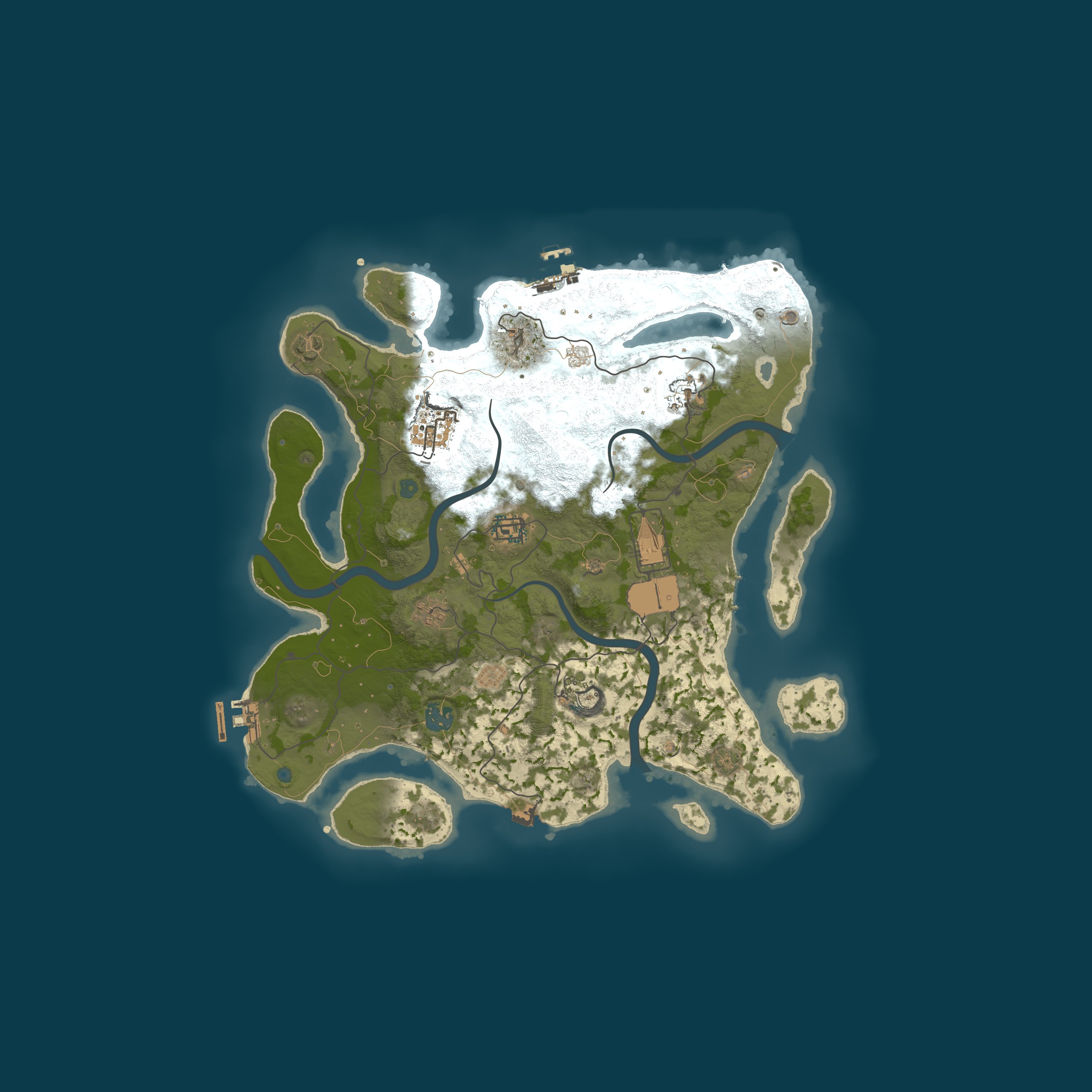 Map for URBAN RUST #1 [ X50 | NO LIMIT | KITS | CLANS | TP ]