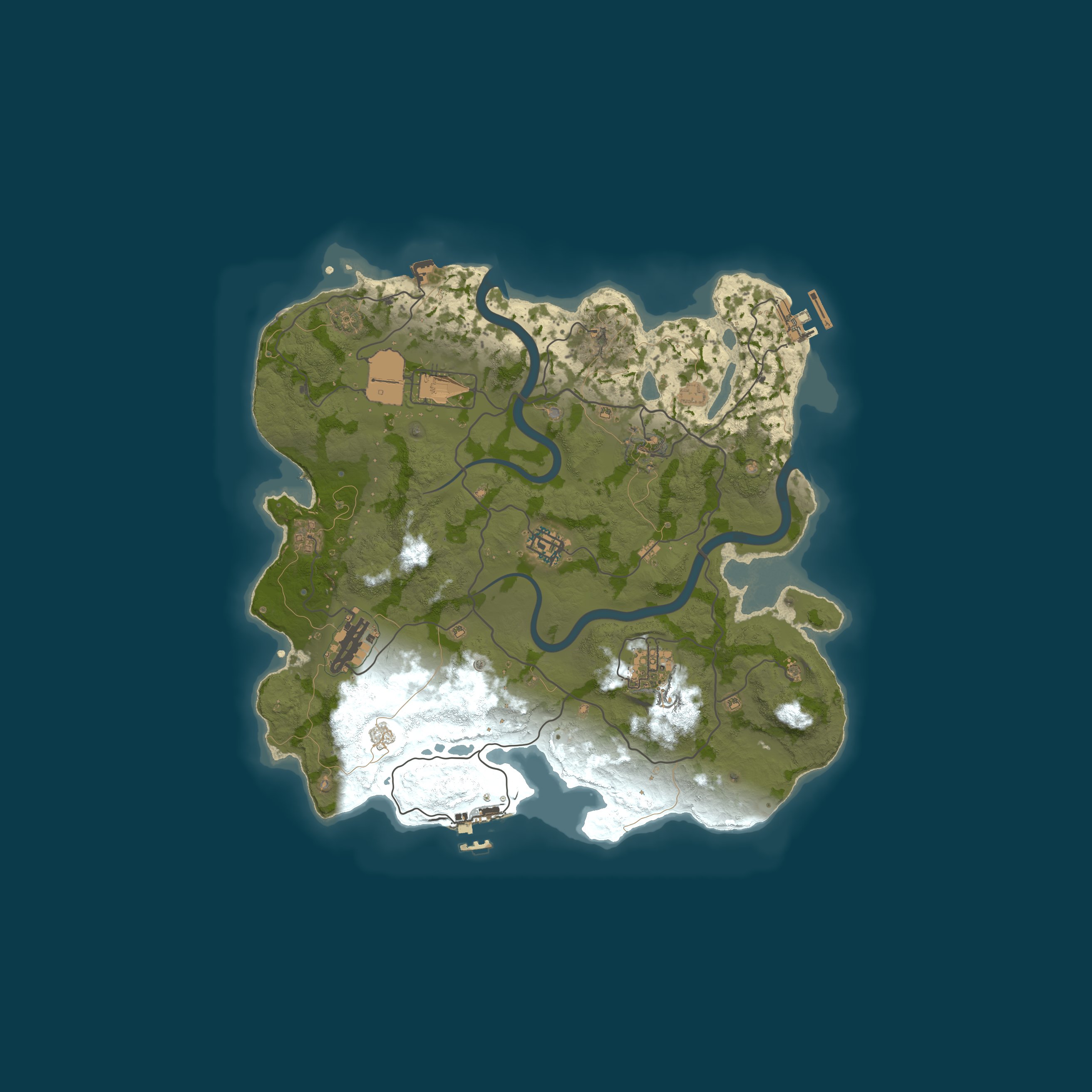 Map for Bestrust Solo/Duo 3x #6 | NEXT FULLWIPE in 33 minutes 01.06
