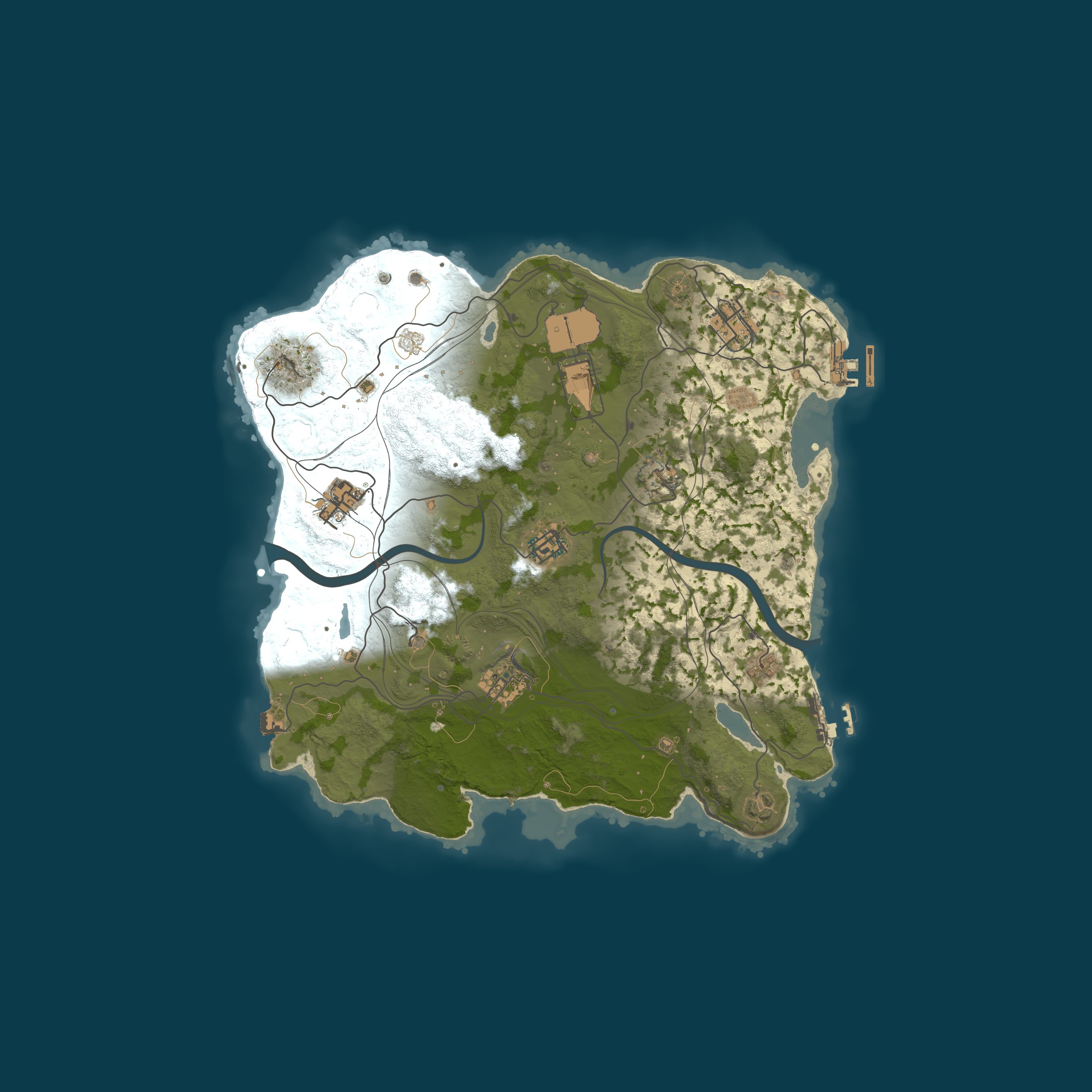 Rust map 3300/1337