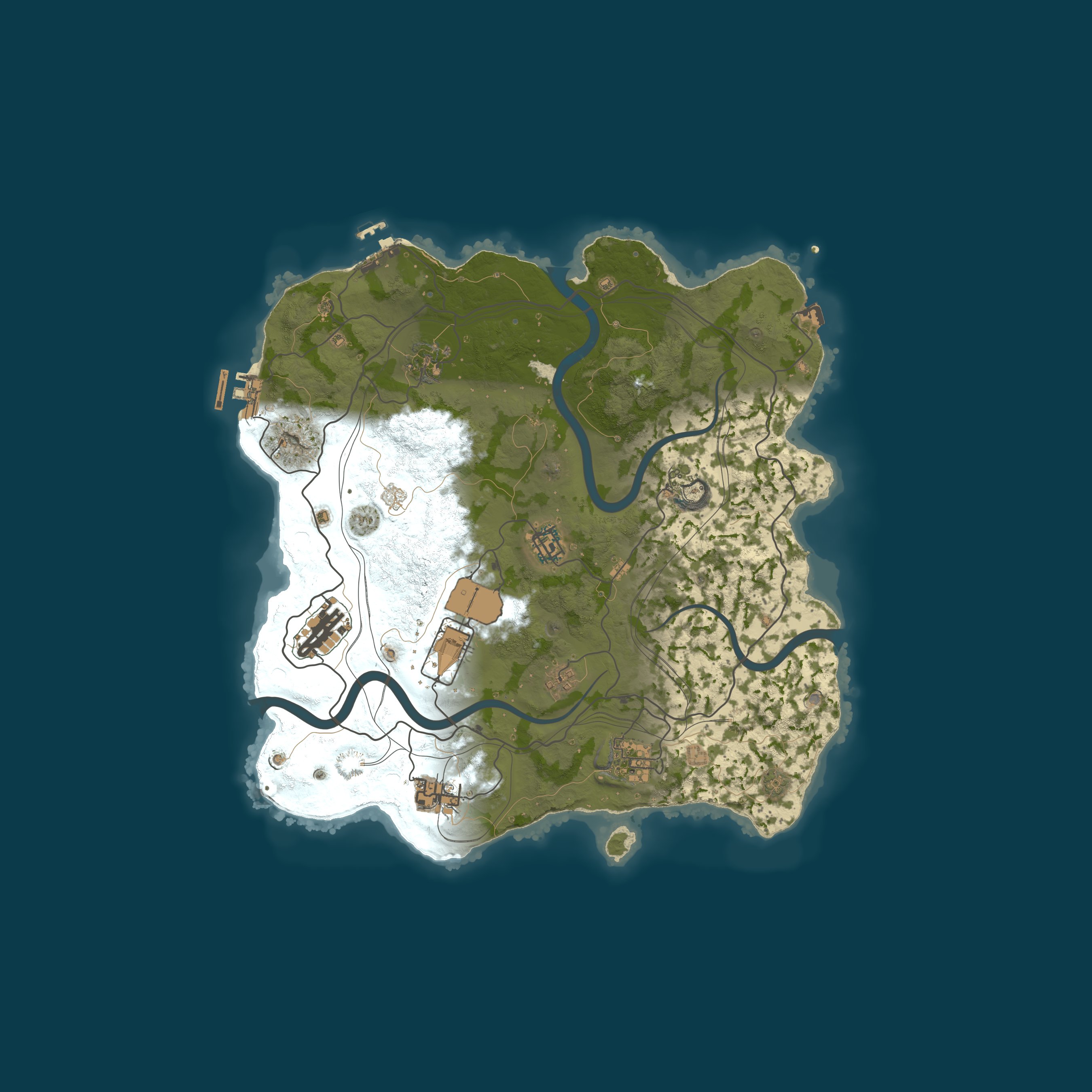 Map for WARBANDITS.GG EU 10X No BPs Loot++|PvP|MyMini|Shop|Noob Friendl