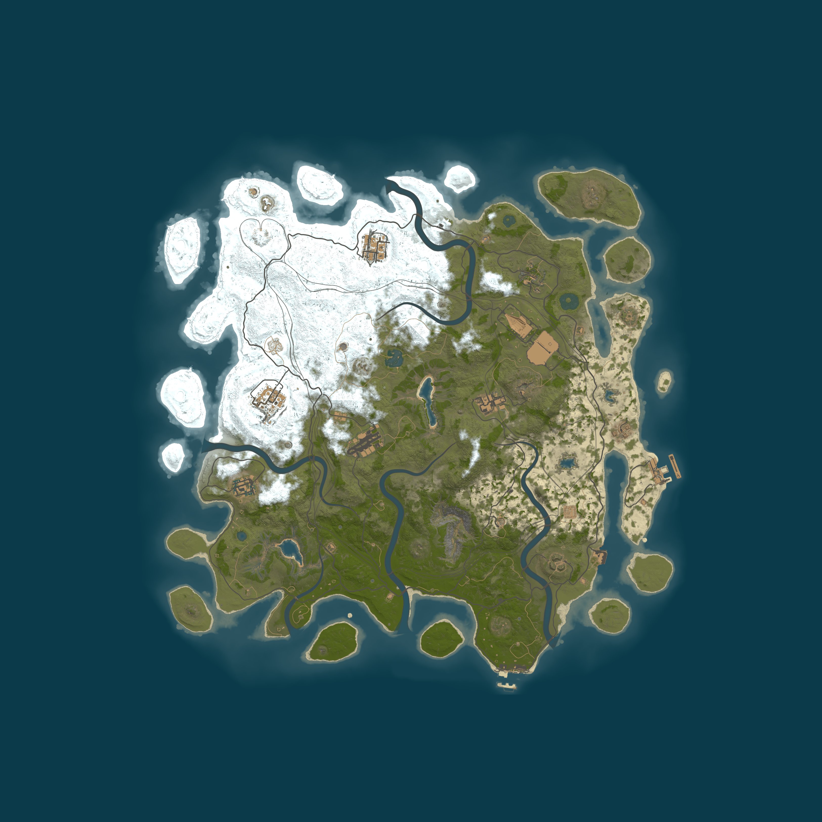 Map for Rustik2. 2.4 EU/CZ/SK PVE/PVP zony/backapck/LVL/stacky