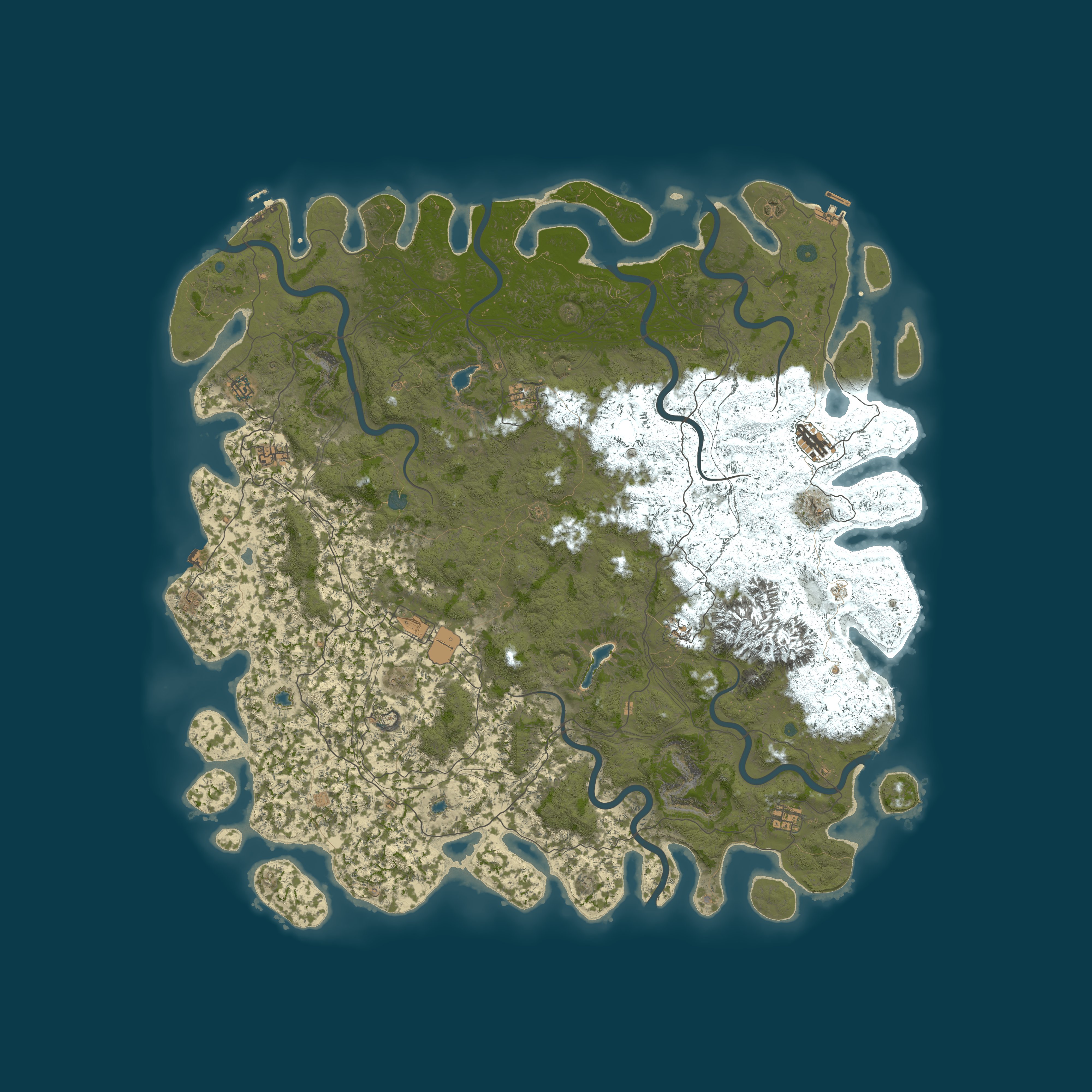 Map for The Wild West of Ukraine | Large Vanilla