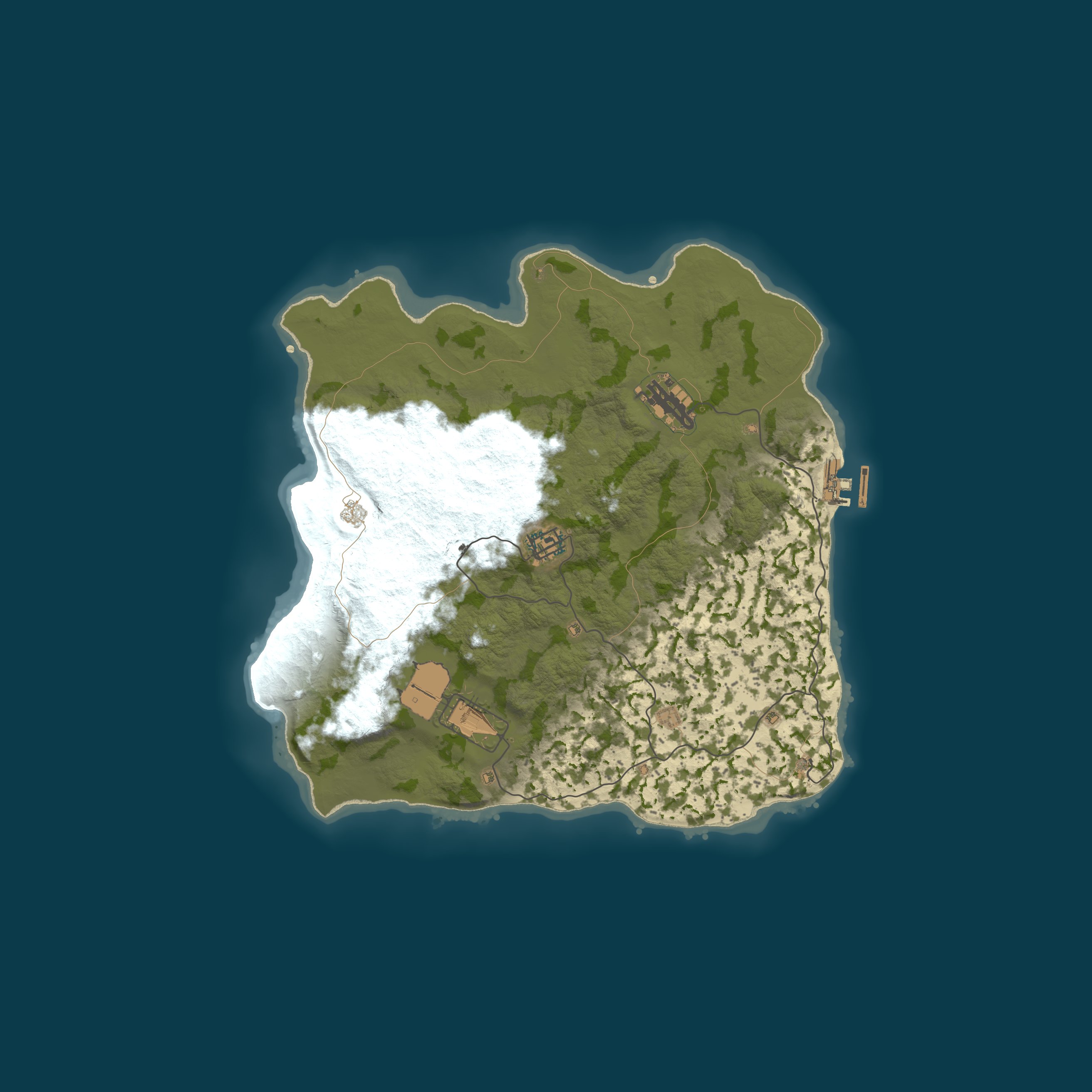 Карта сервера