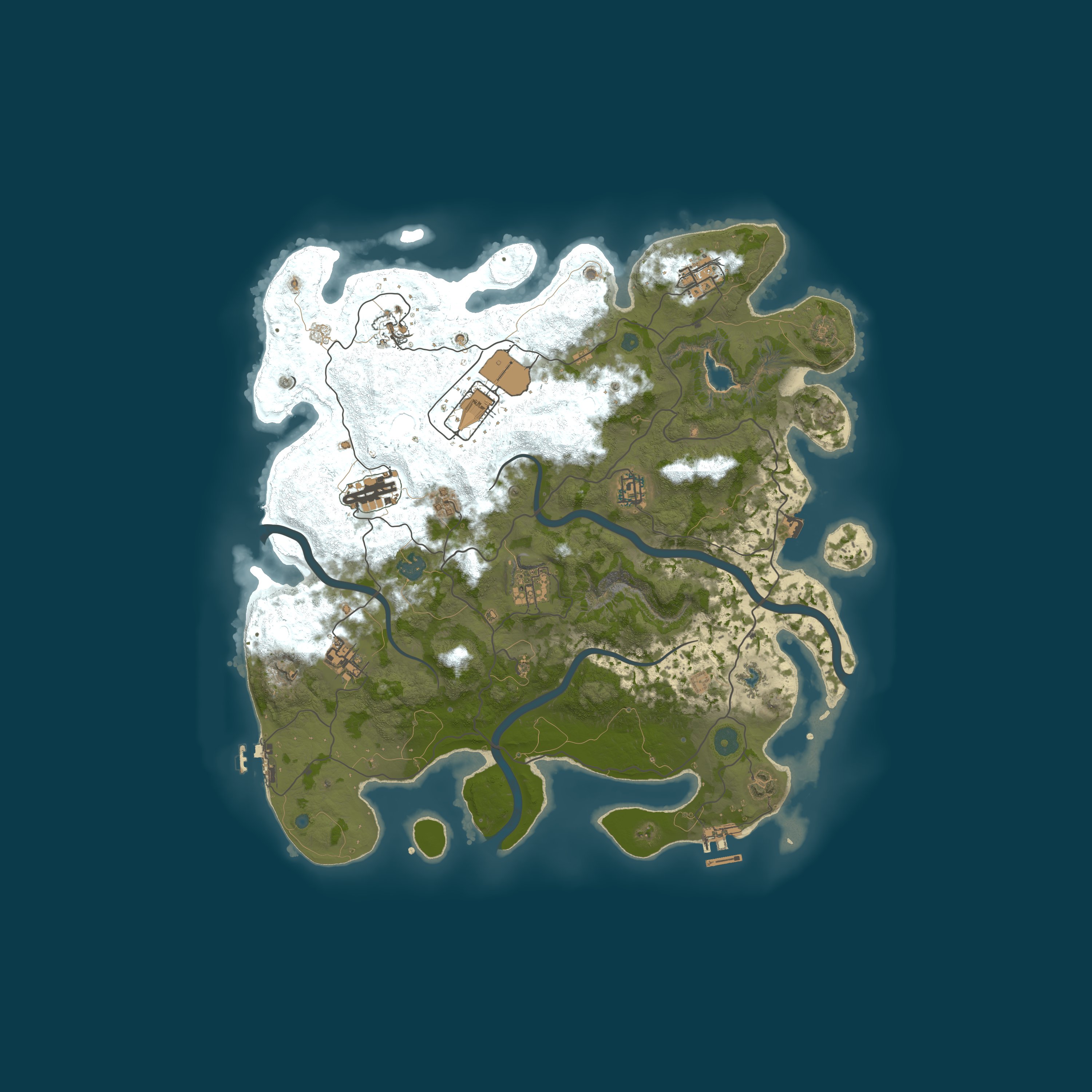 Map for Rusthome.eu #1 | No Offline Raid Prot | Grid