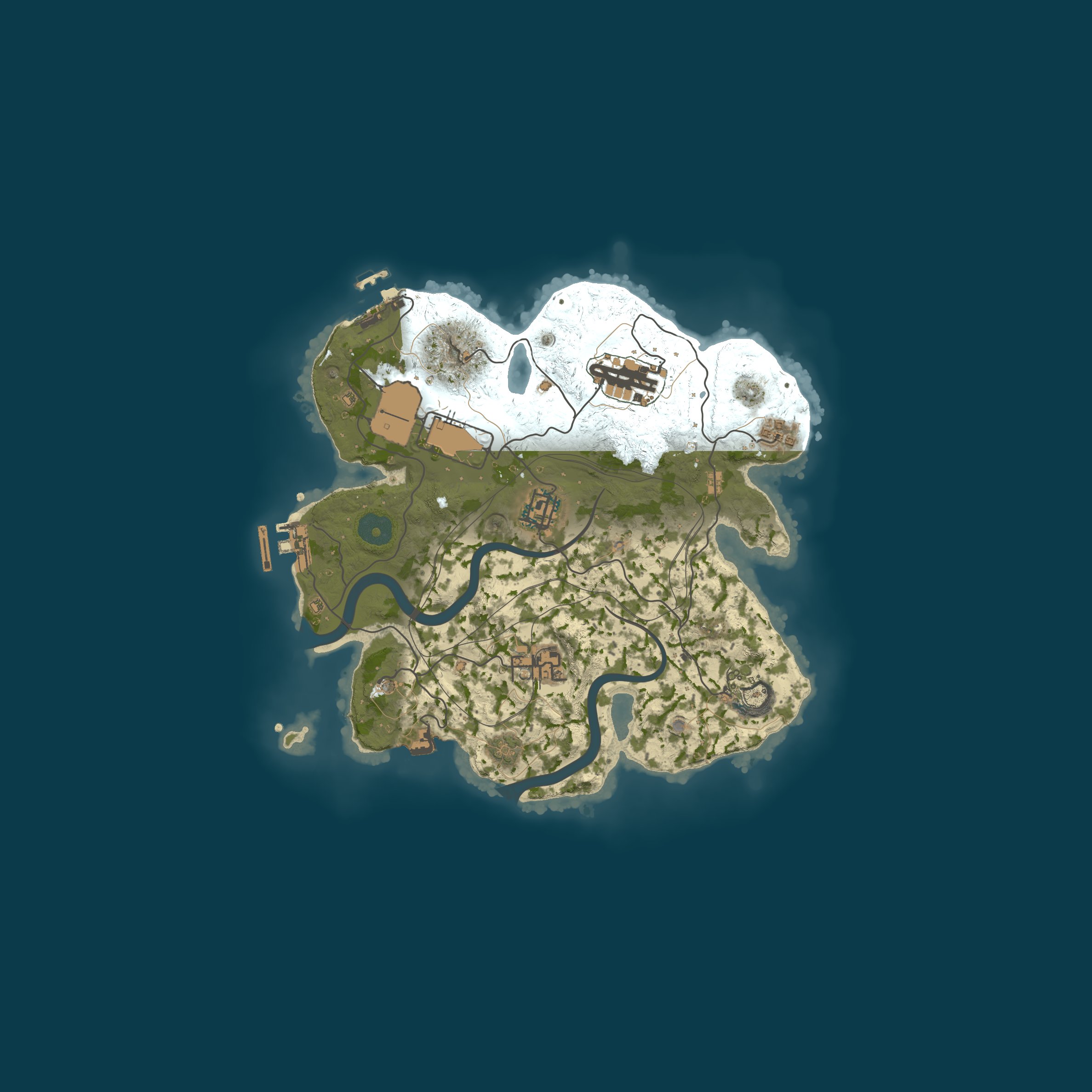 Карта сервера