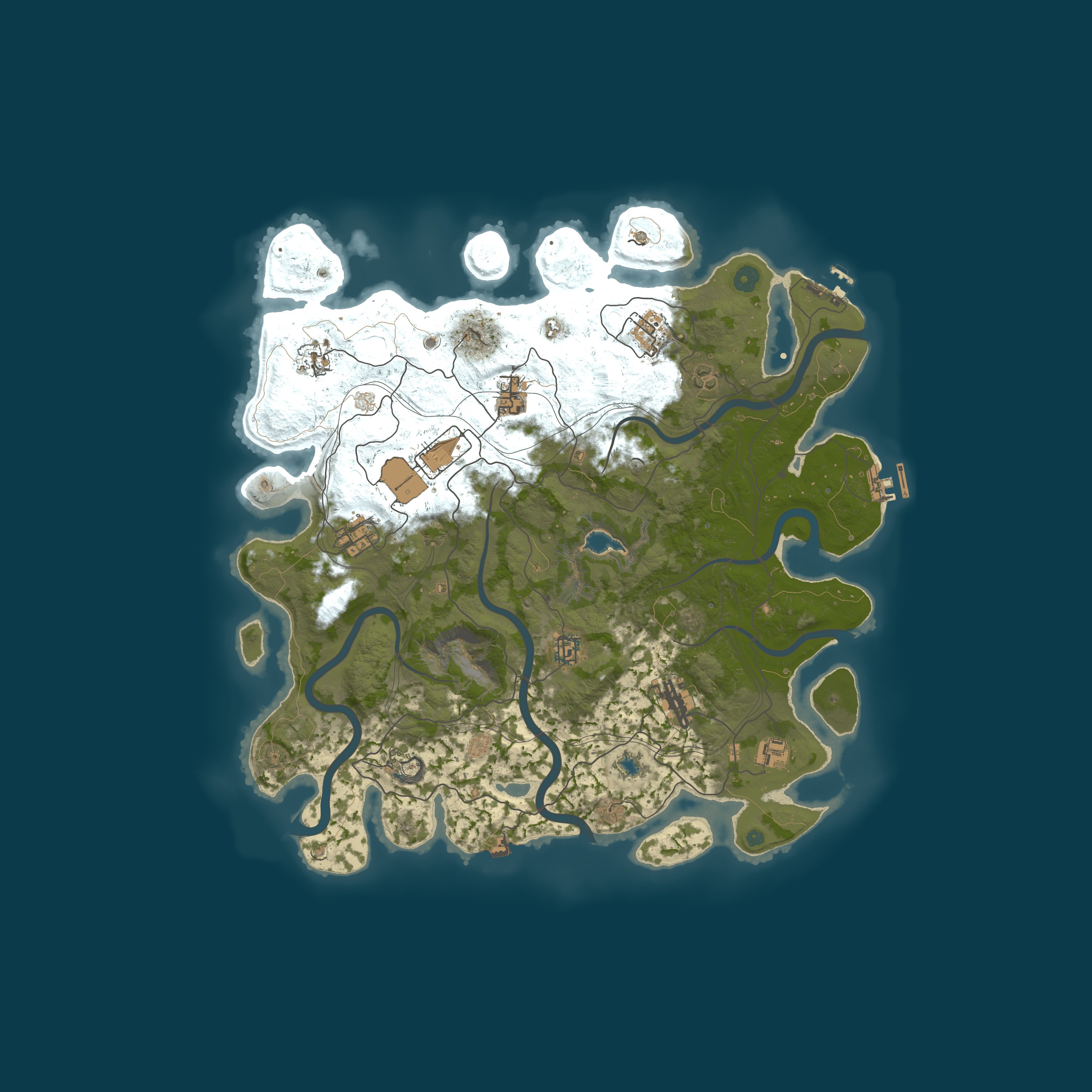 Rust map 4250/1337