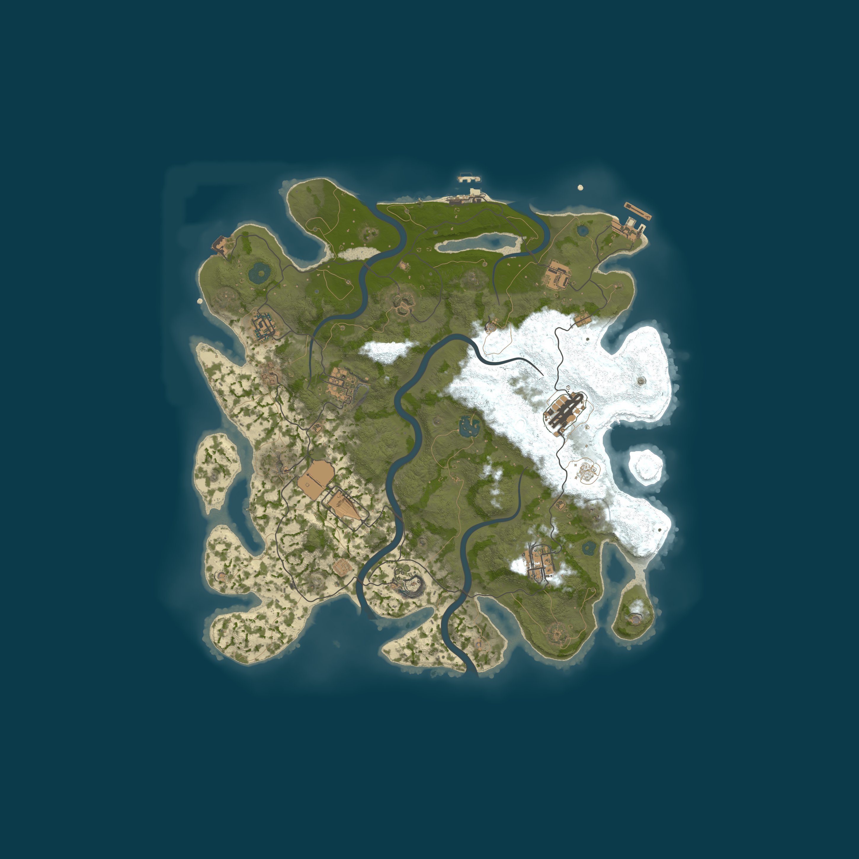 Rust map 3800/1777