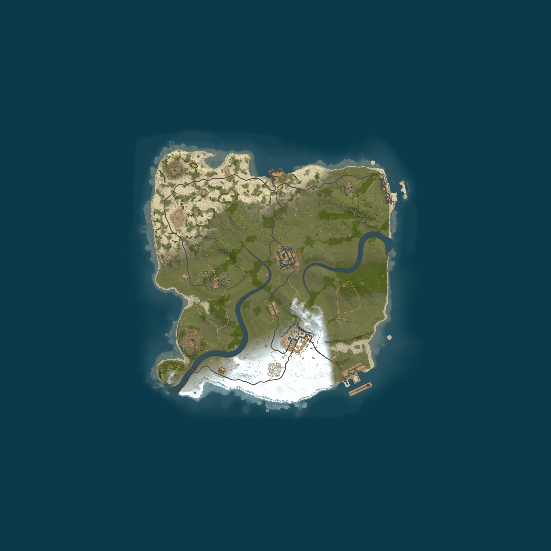 Map for Bestrust Solo/Duo/Trio/Quad 5x #3 | NEXT FULLWIPE in 1 hour 15.
