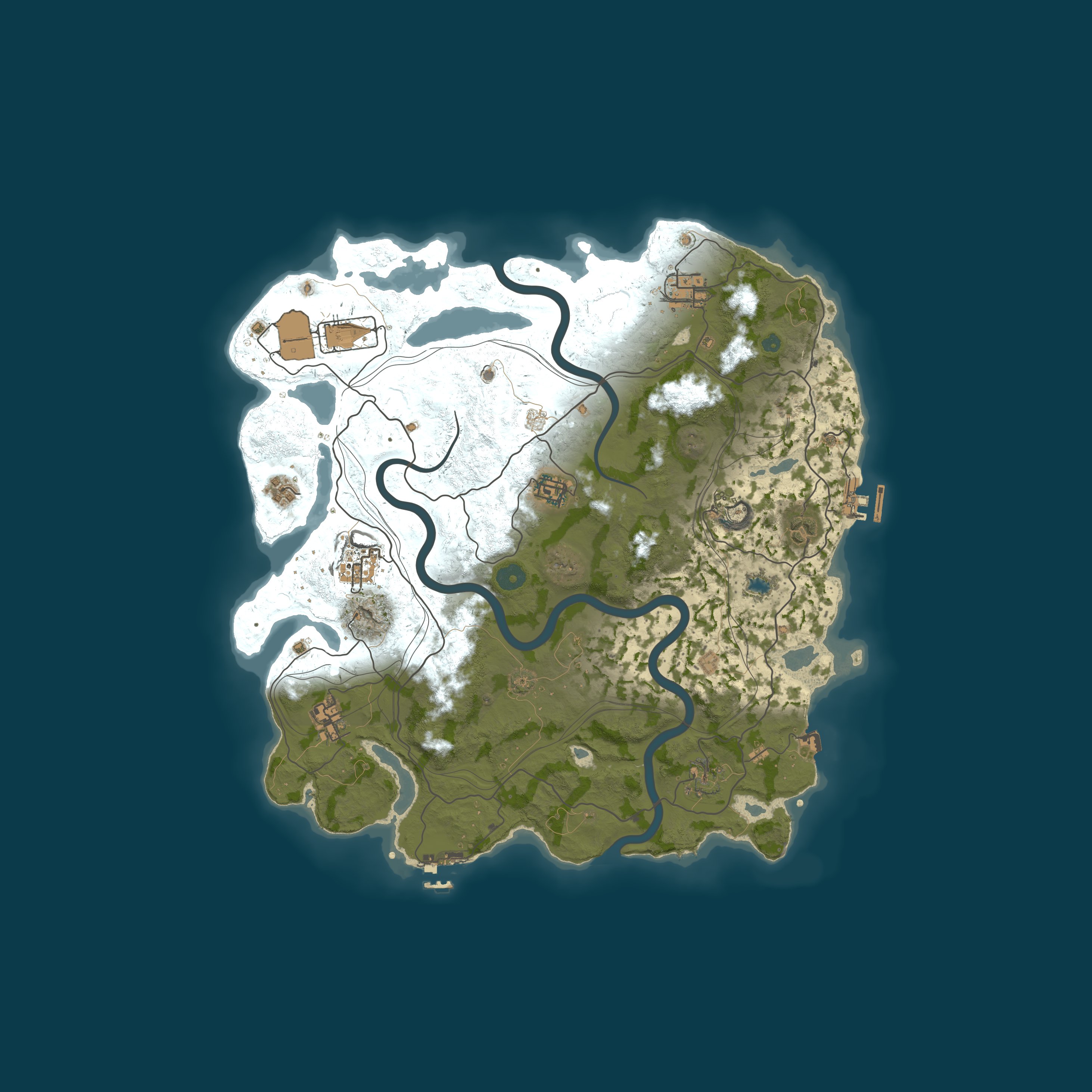 Map for MIRAGE RUST | SUNDAY 2x | Wipe 10.05