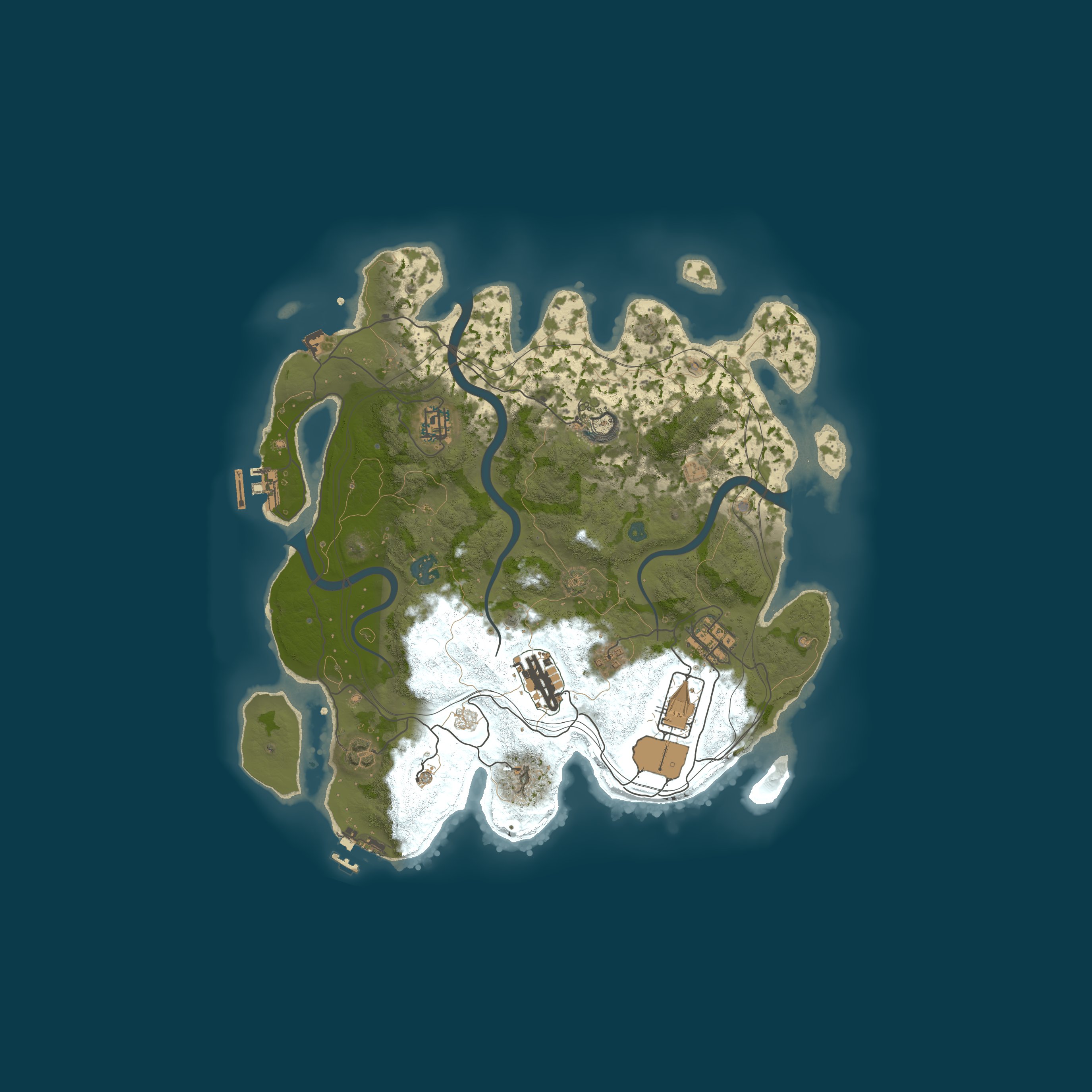 Map for ShadowRust #3 [ X3 | SOLO/DUO/TRIO | LOOT+ ]