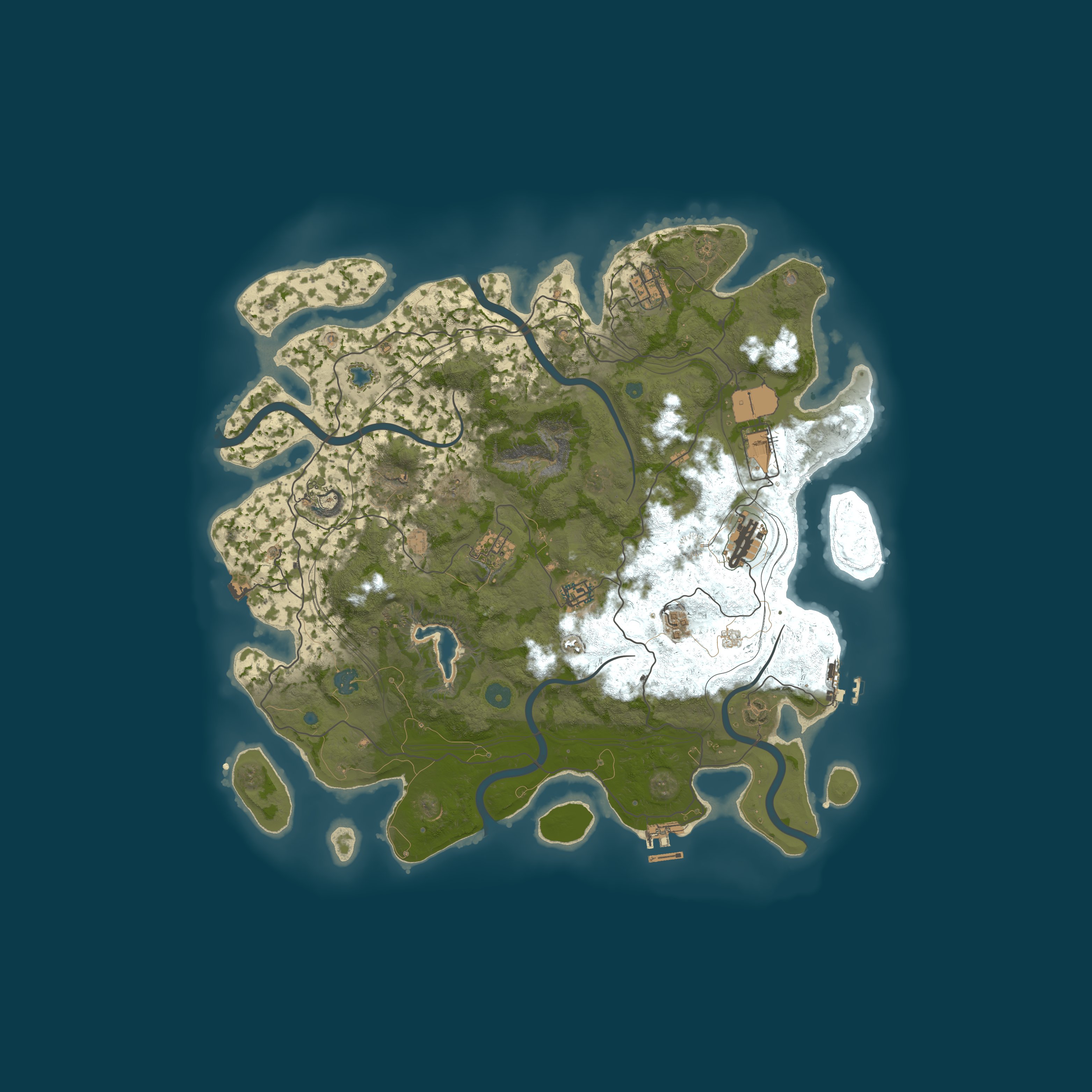 Map for Scandinavian survival |PVP|Team max 8|70% Upkeep