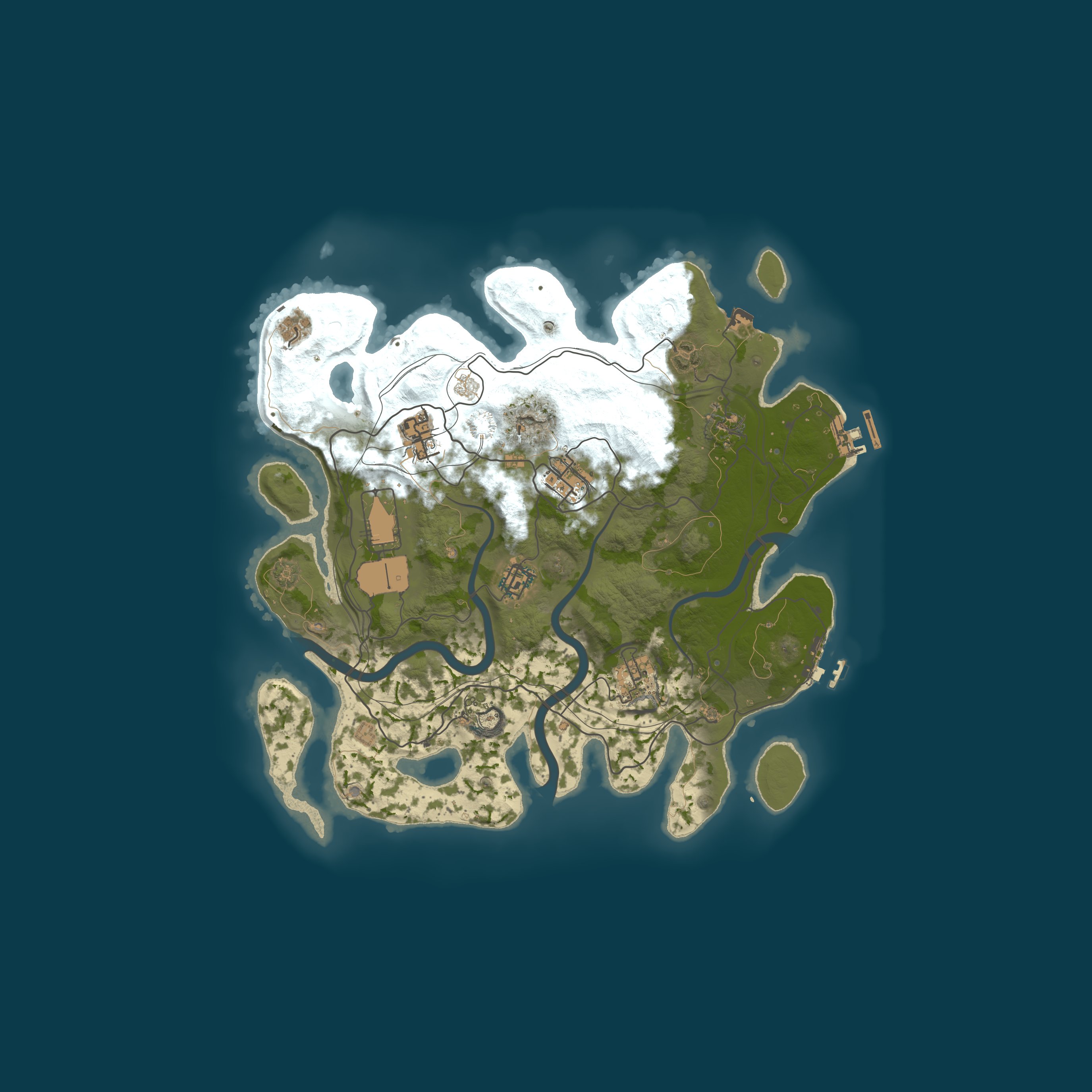 Карта сервера