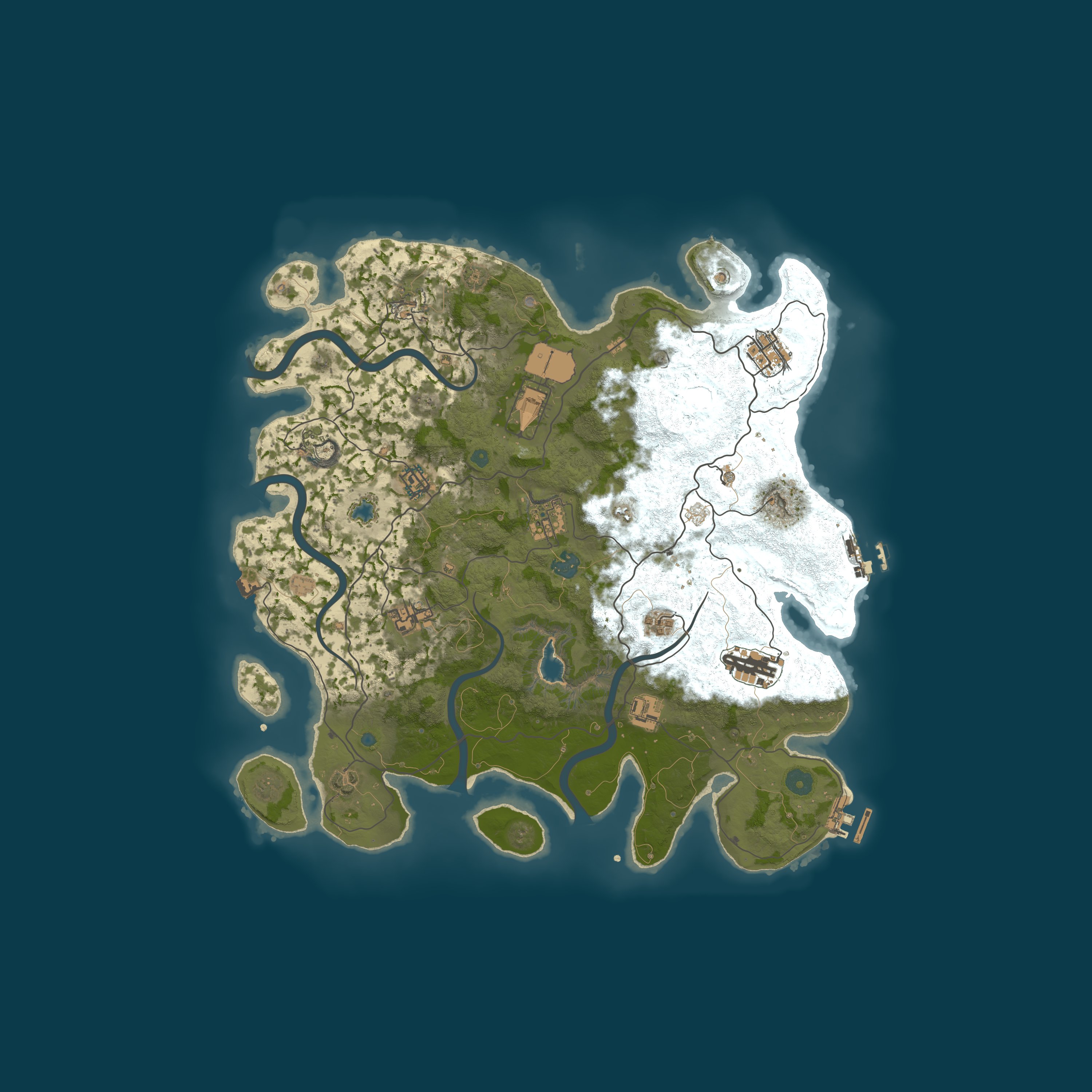 Map for [LATAM] ISLA LATINA | NOOB FRIENDLY | SOLO/DUO | TRIO