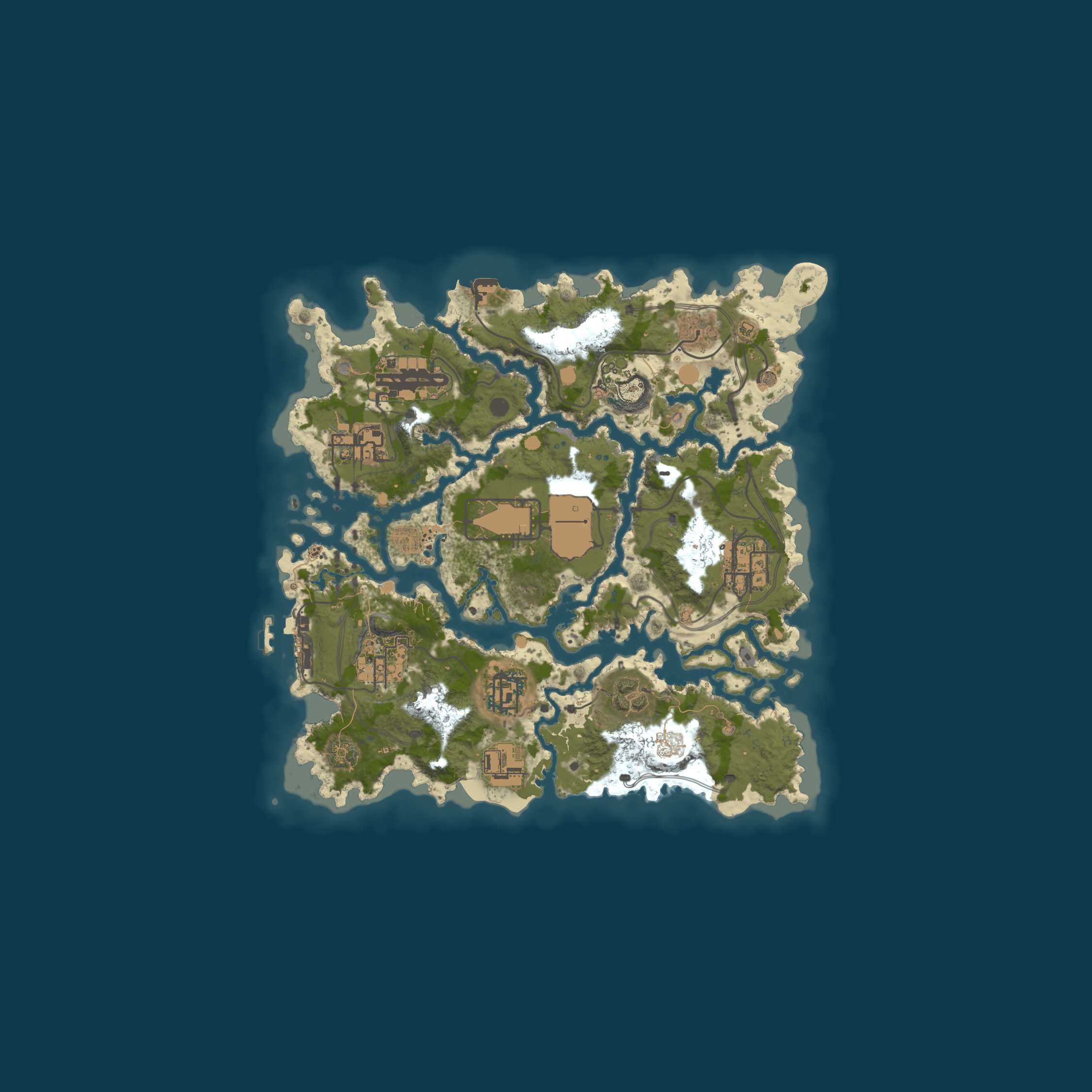 Rust map 2500/1337