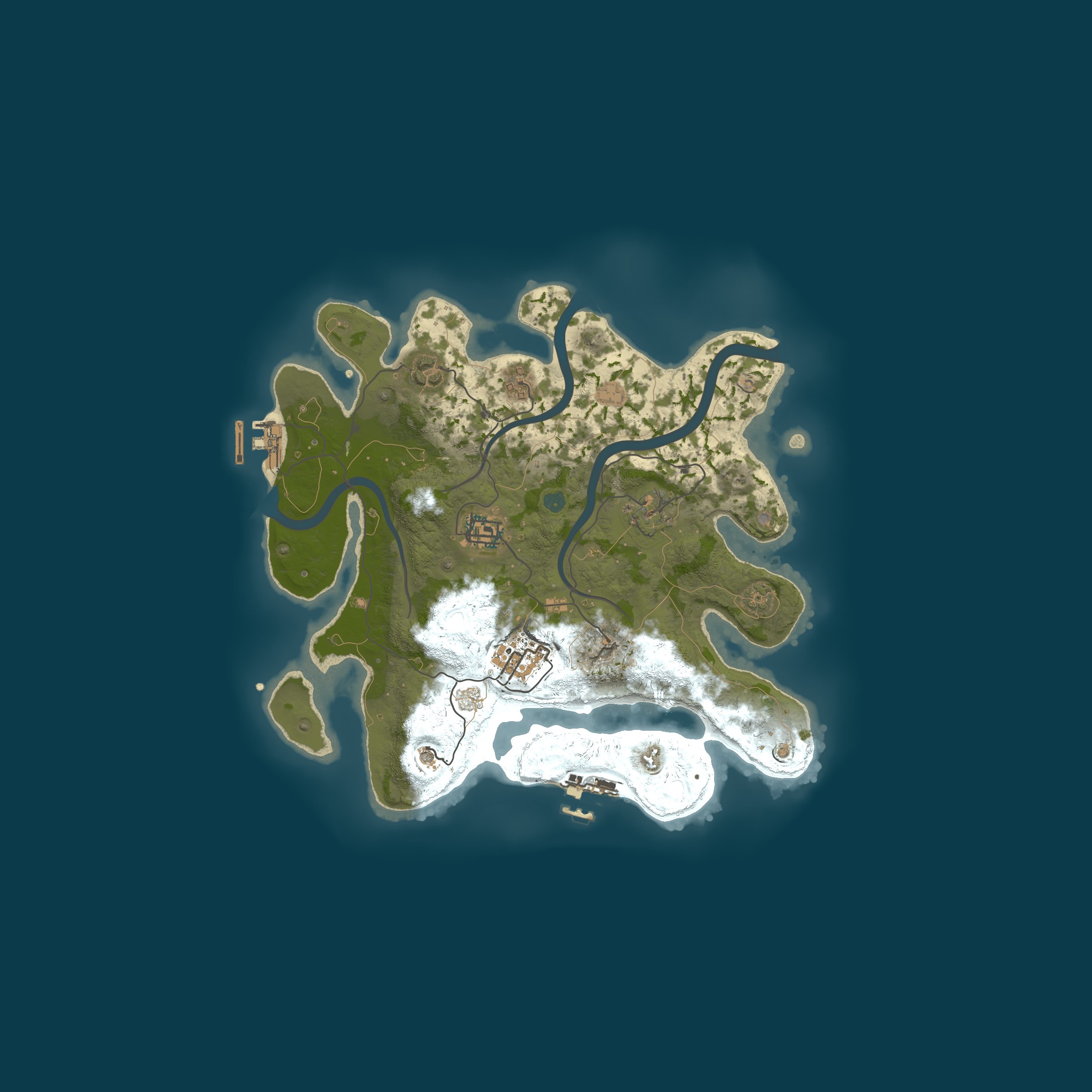 Map for DaciaRust EU | 3X | Solo Only | Bases | Events | Custom Loot