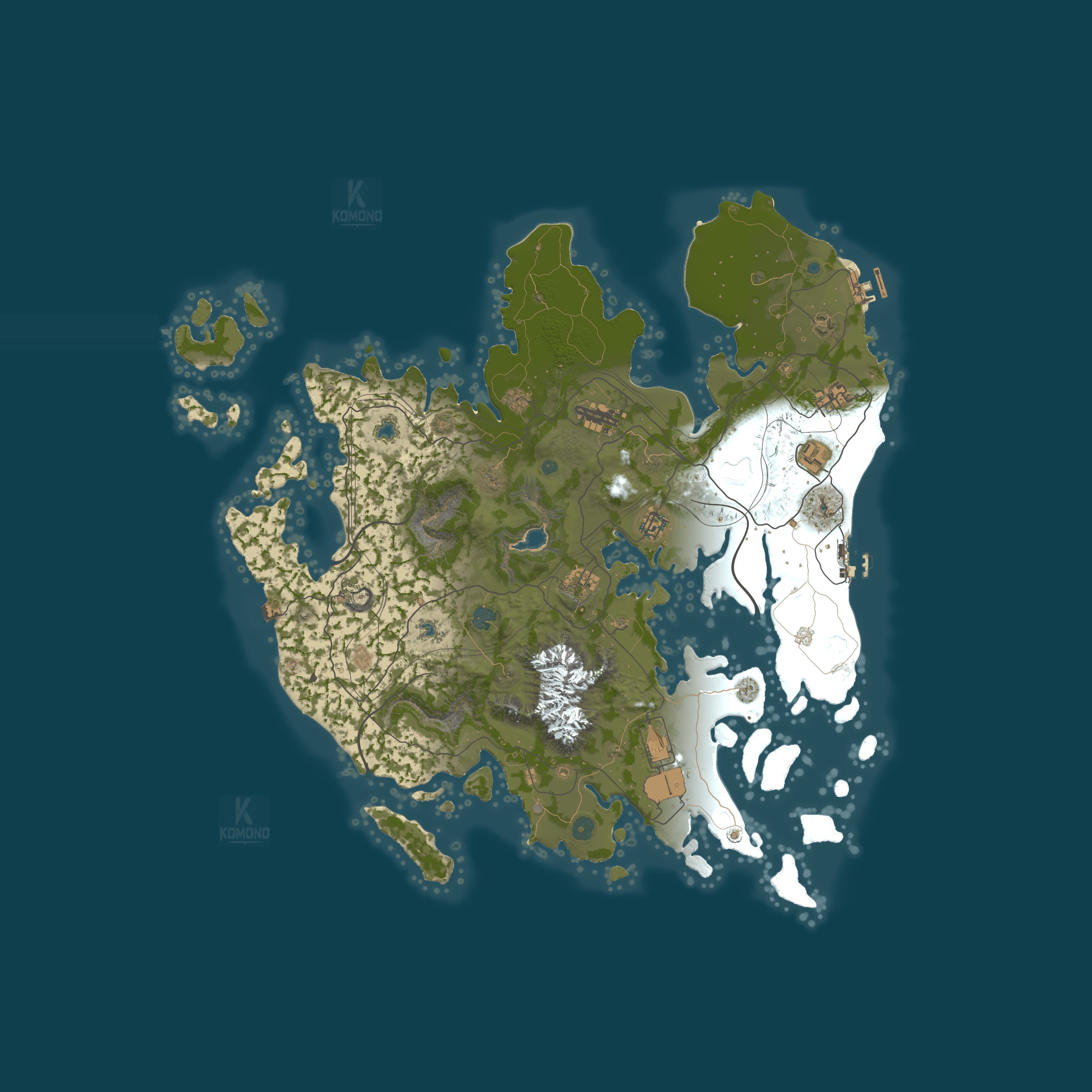 Rust map 5000/1337