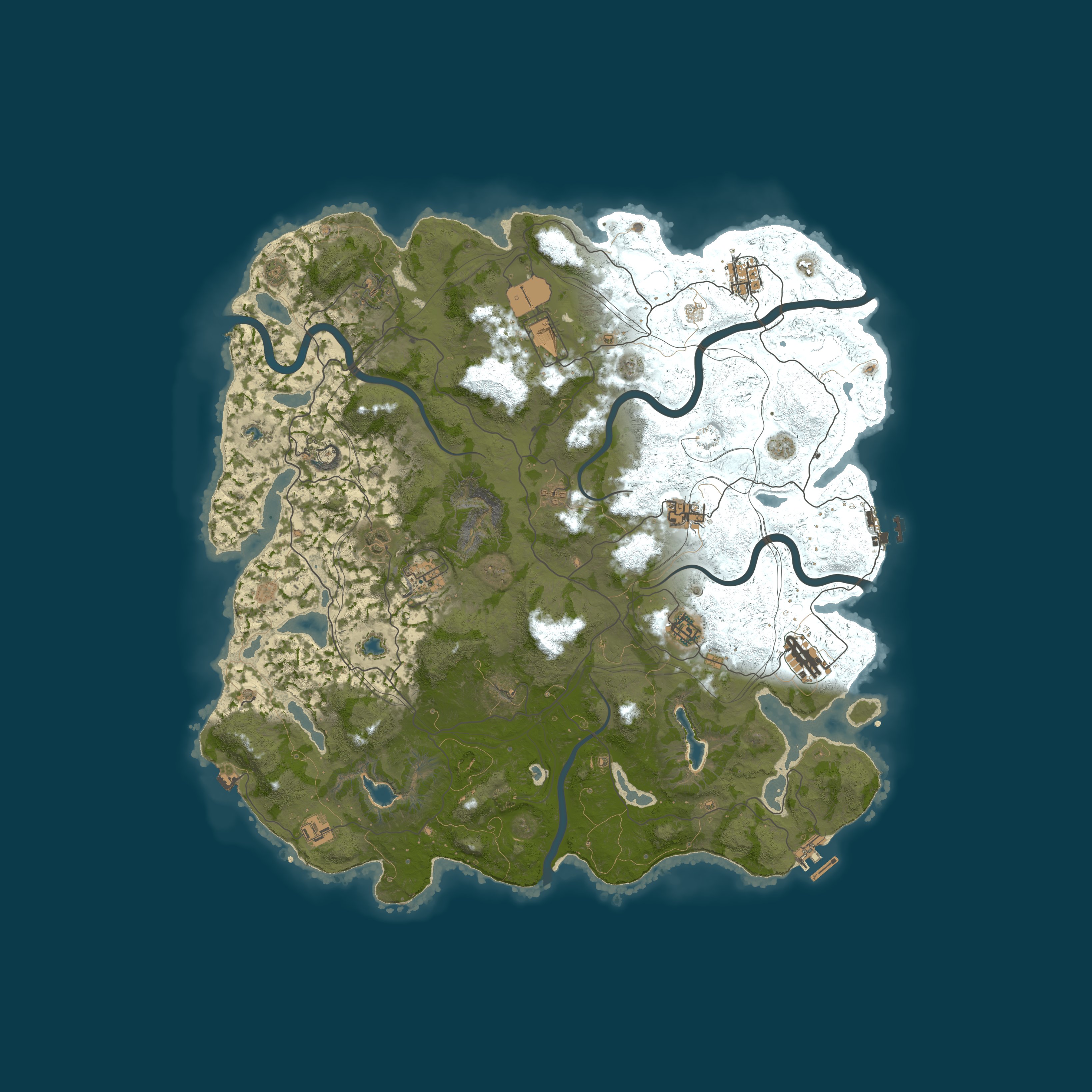 Rusticated Generated Maps