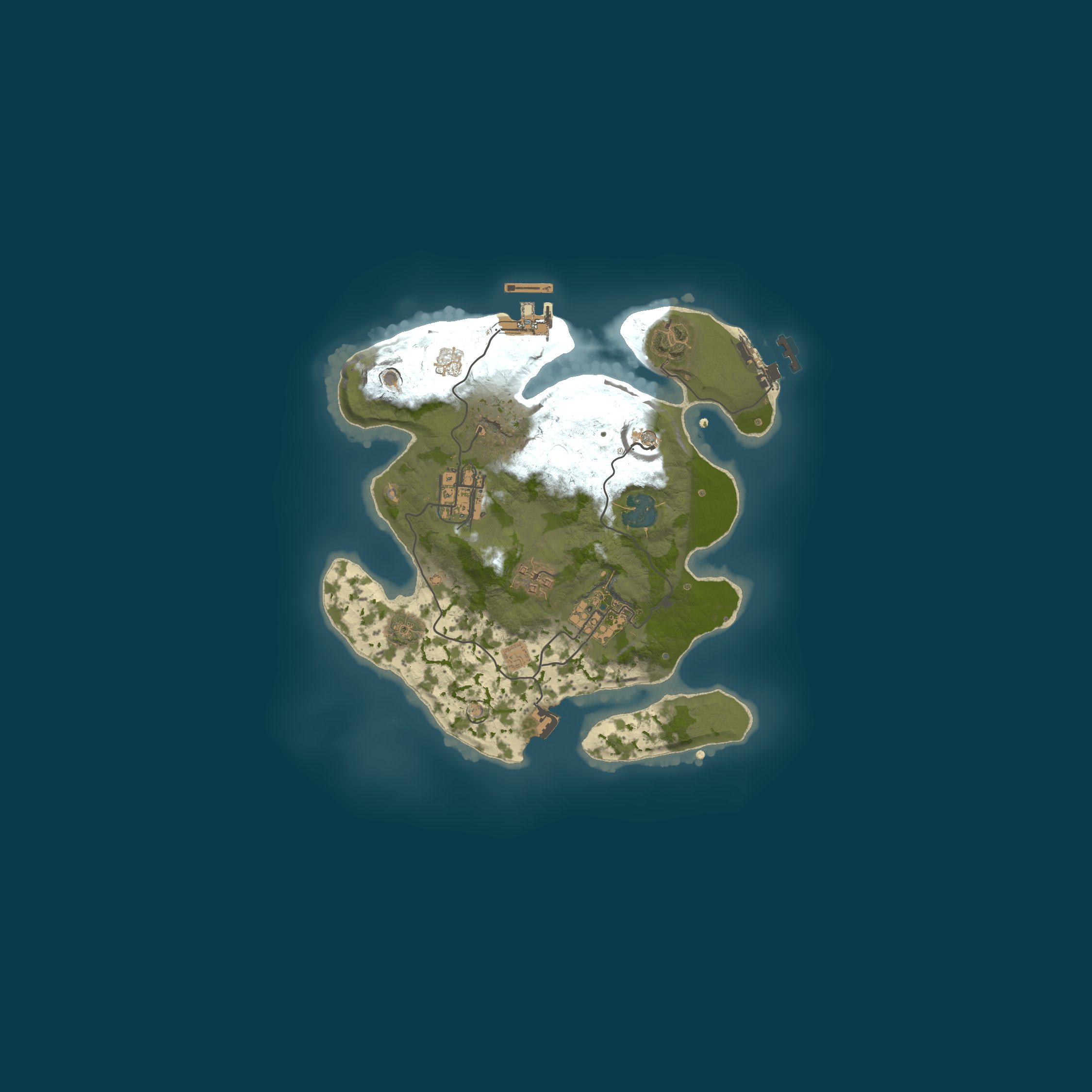 Procedural Map map