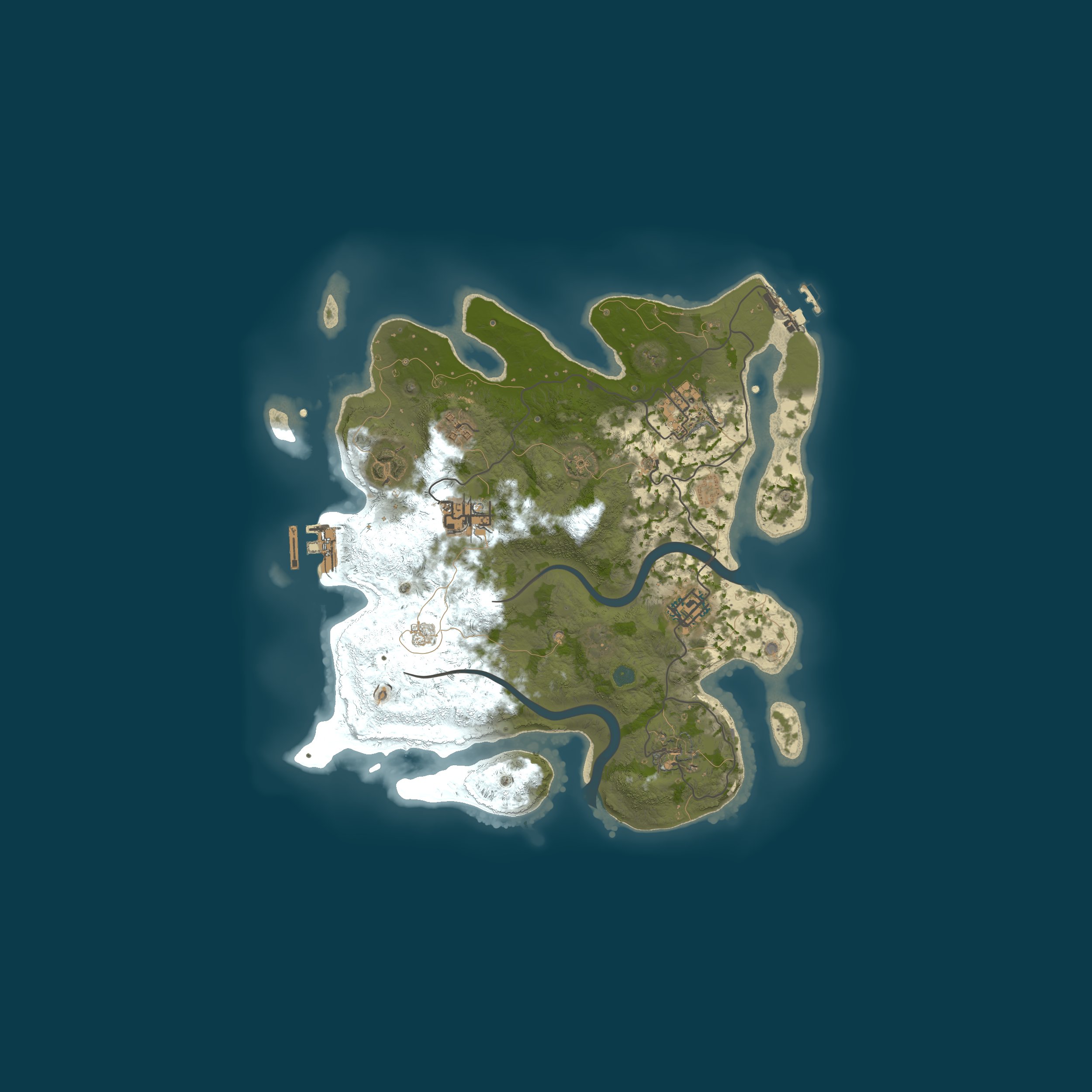 Rust map 3000/1337