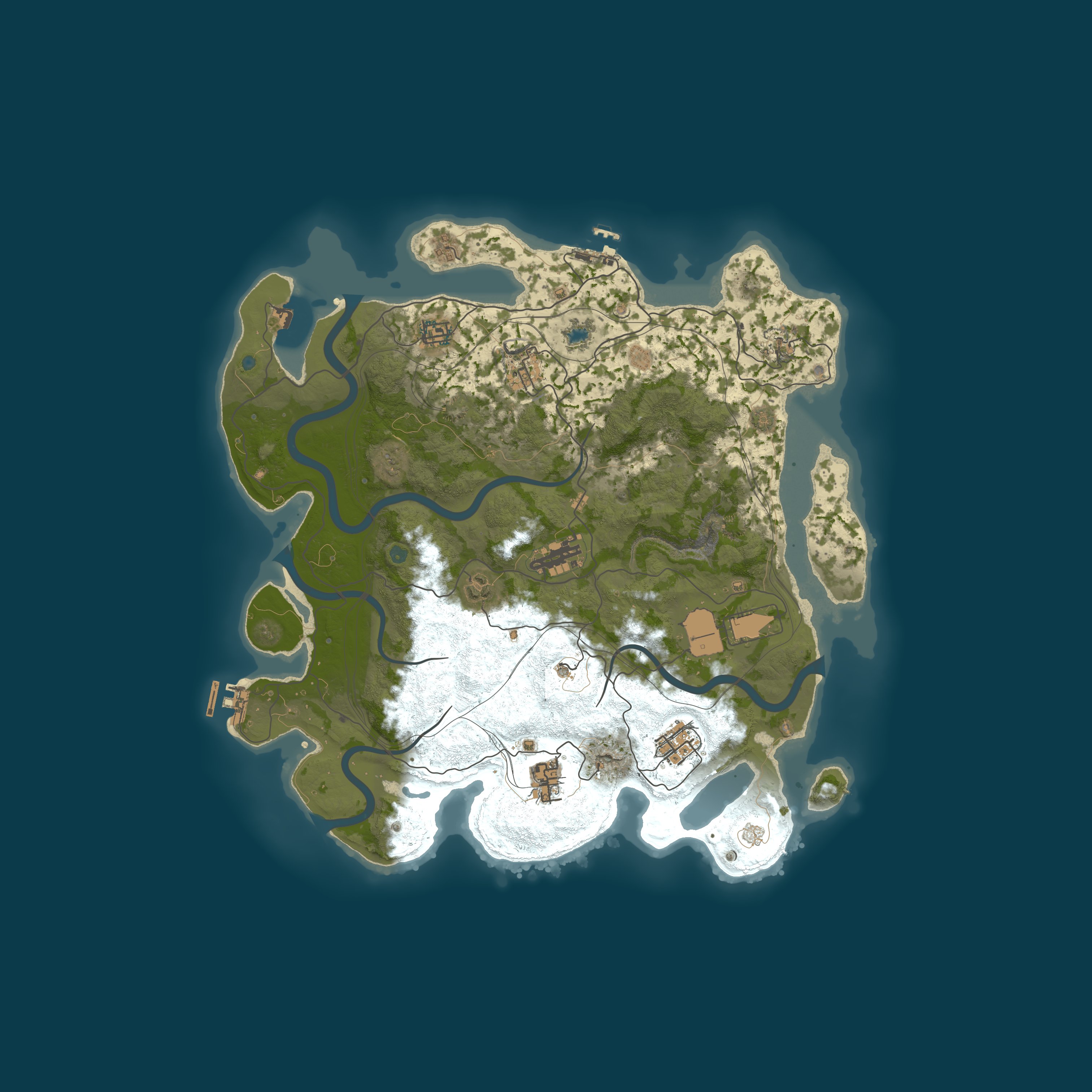 Карта сервера