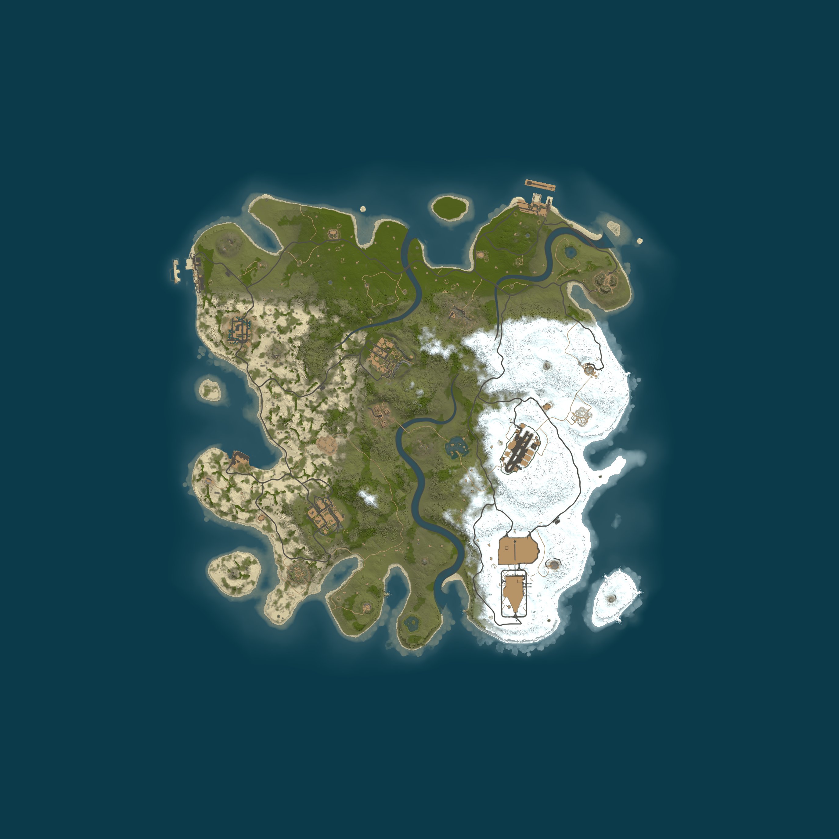 Карта сервера