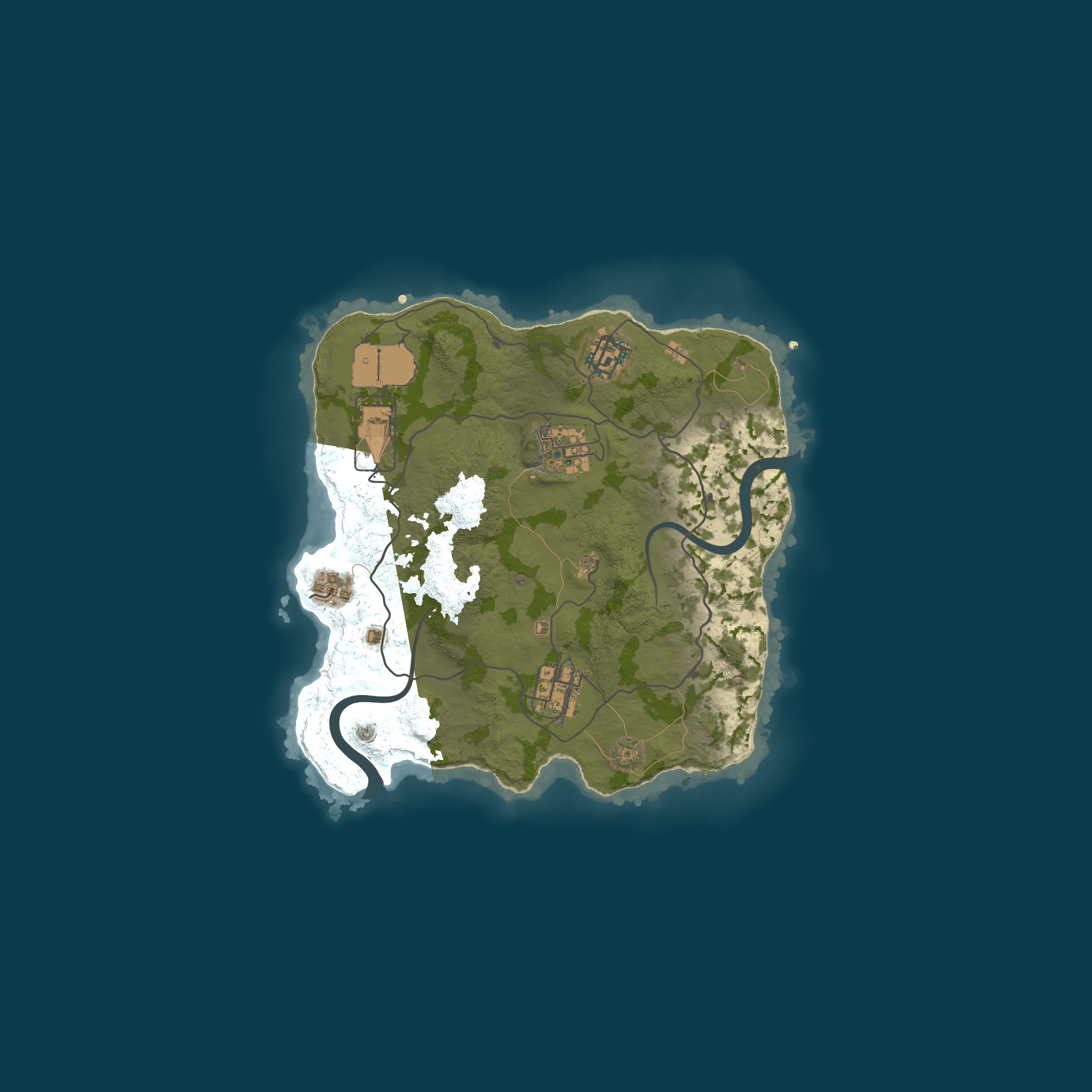 Epic Rust - The Best Servers, size 2500, seed 1888