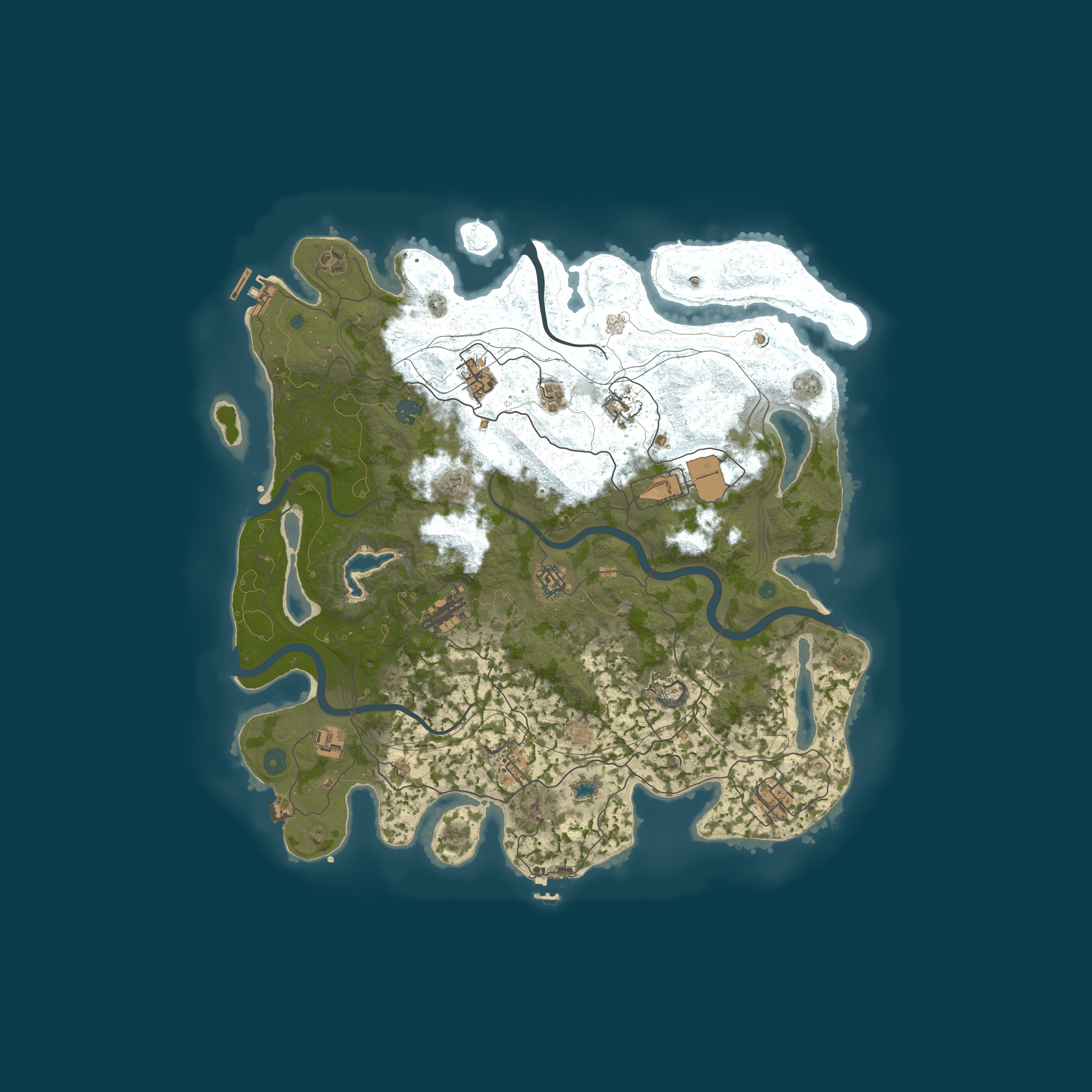 Map for 【镜花①水月】PVE/突袭/养老