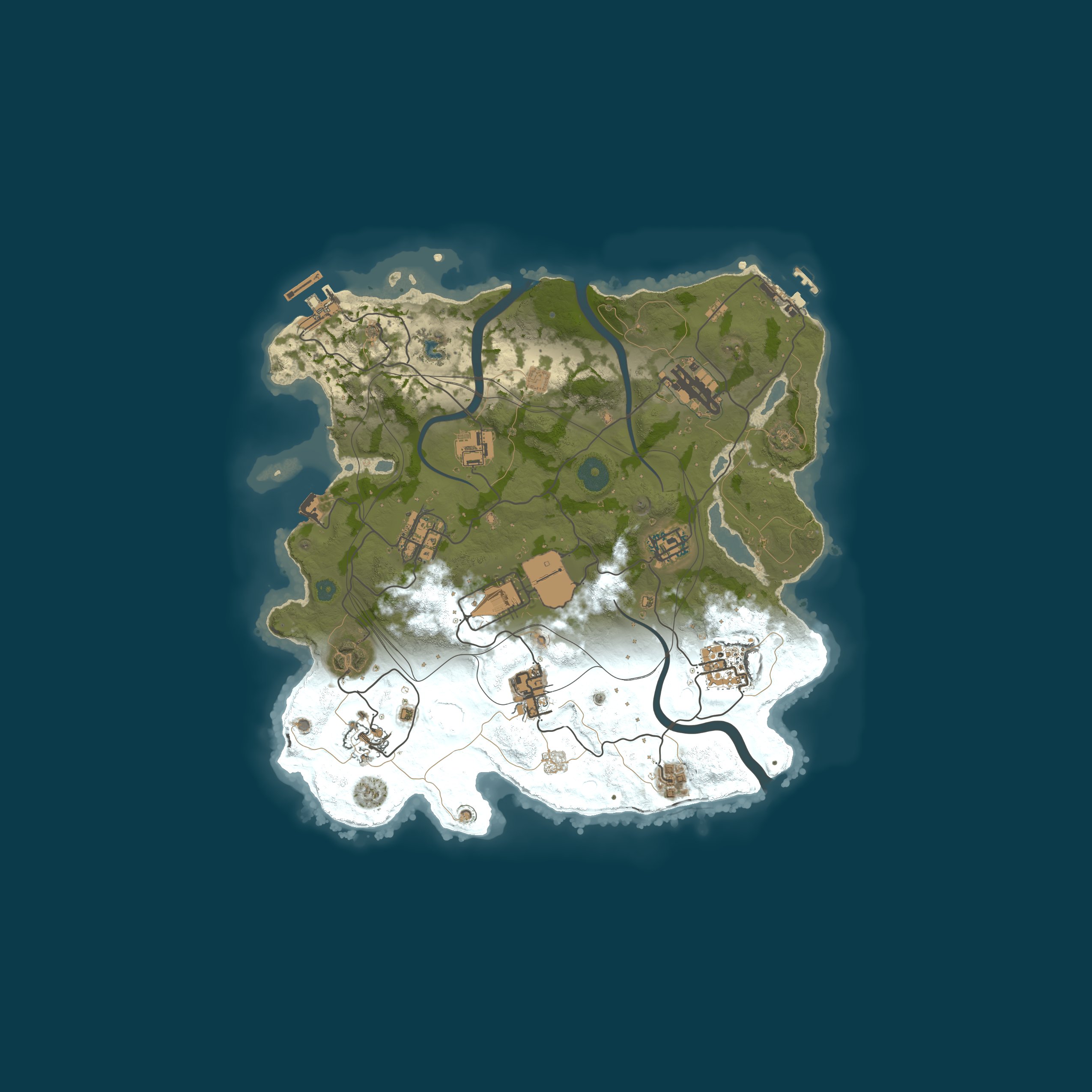 Map for IranRust[2X] | [Clans][Kits][CustomSkinBox]
