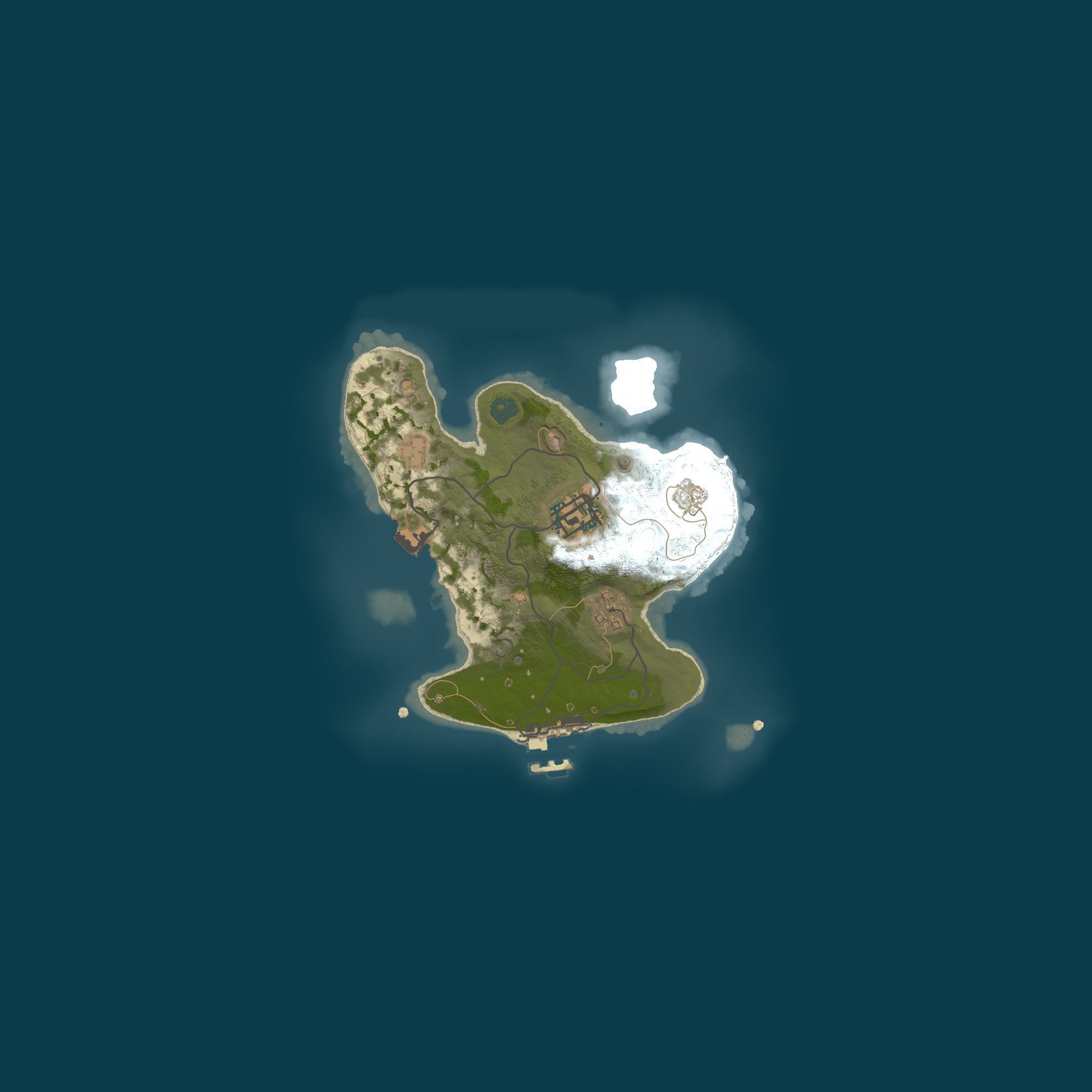 Map for Musty Rust - Casual Experience