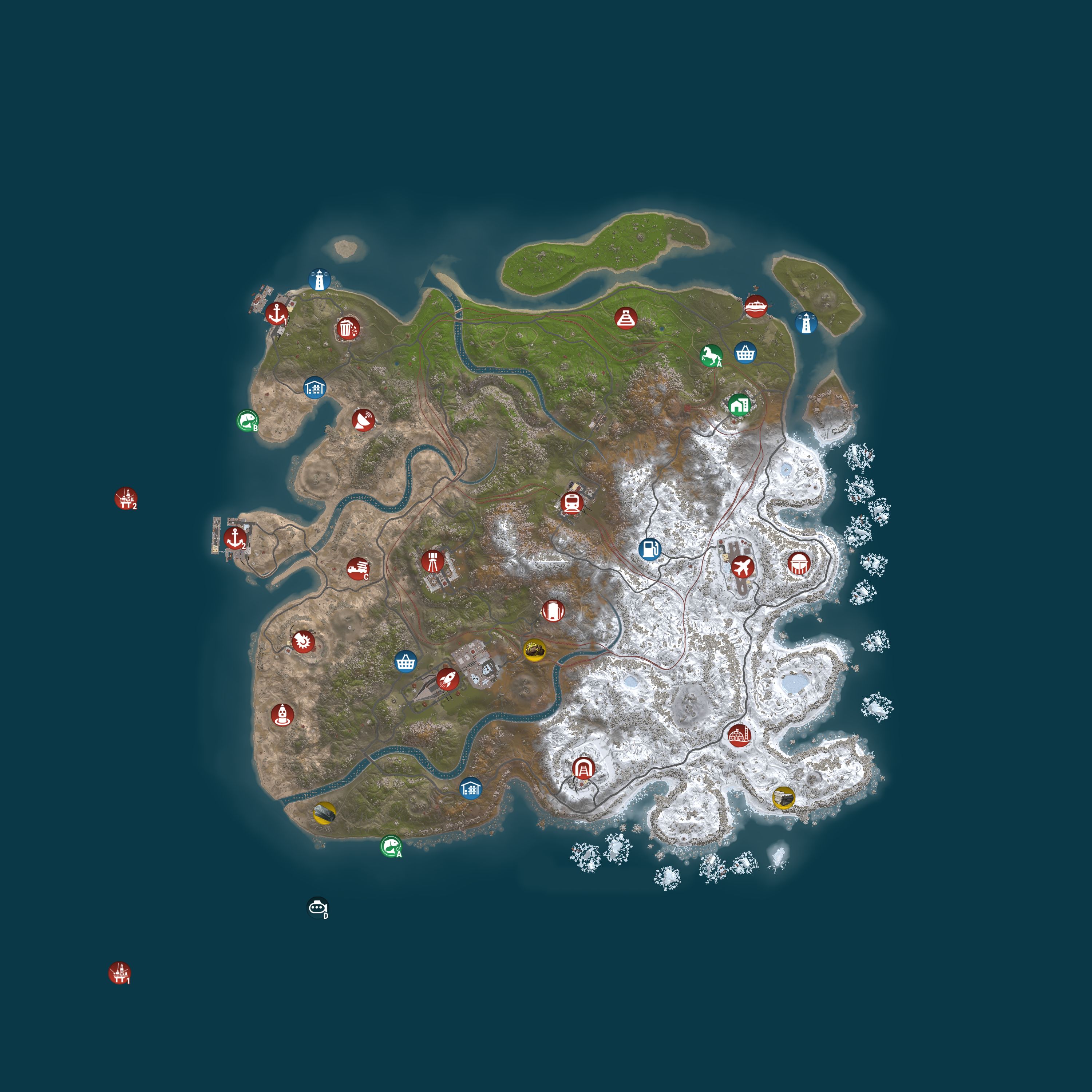 Map for Magic Rust #11 — Modded 2x (Solo/Duo/Trio) | Pyccкий
