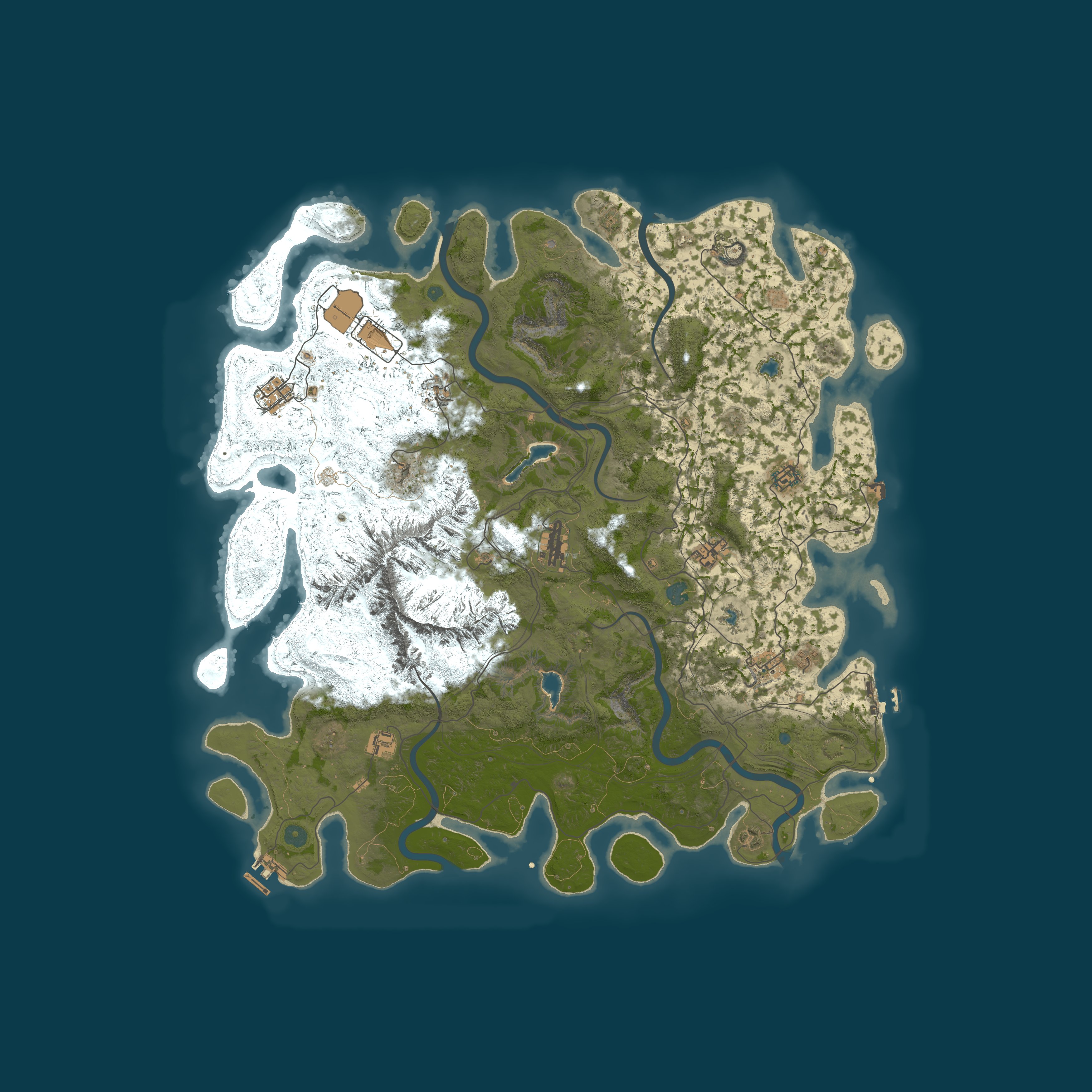 Map for Aproldvin #1| Solo/Duo/Trio | vanilla mapsize 5000 | 08.08.2026