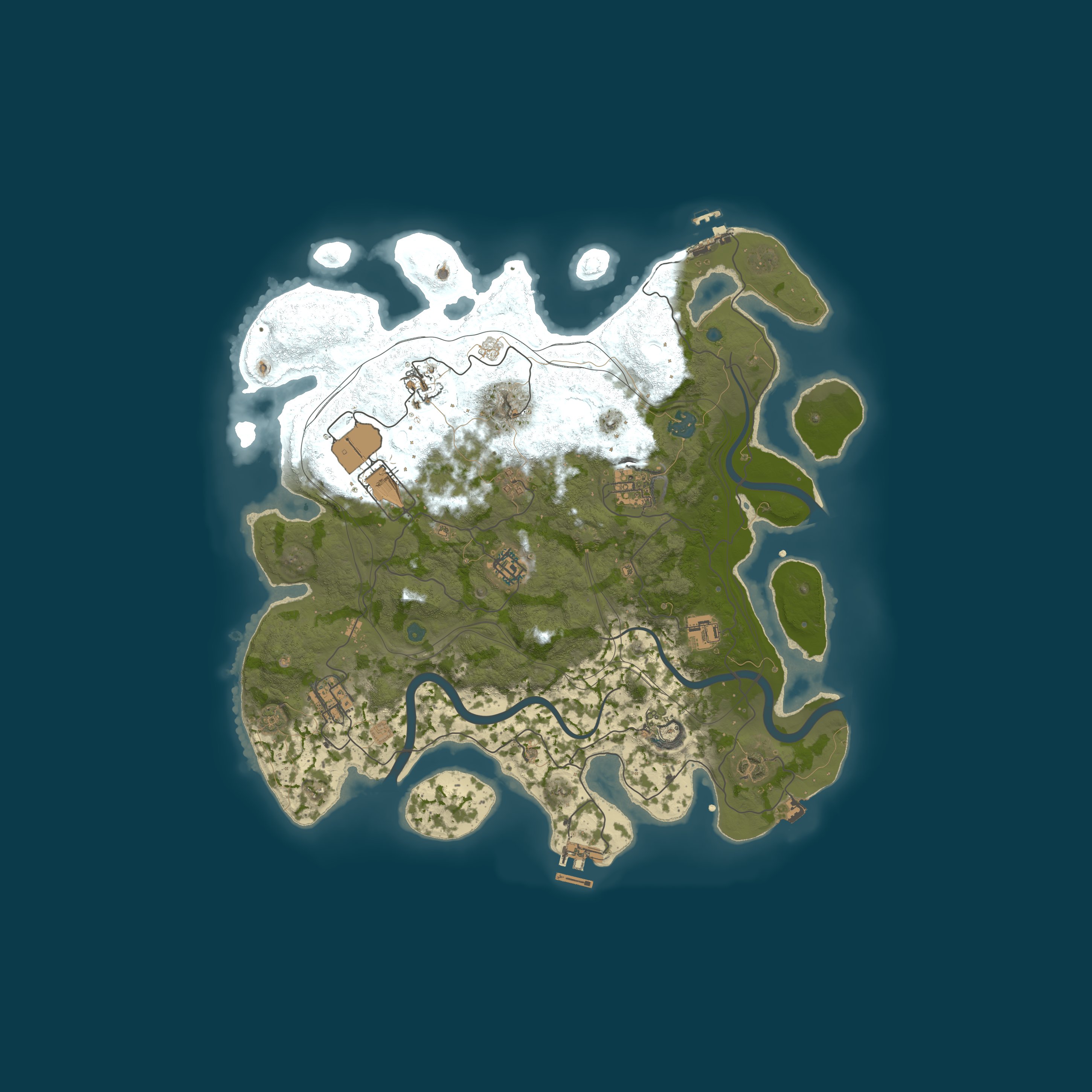 Map for 子宇宙｜7.4号｜双人｜独狼
