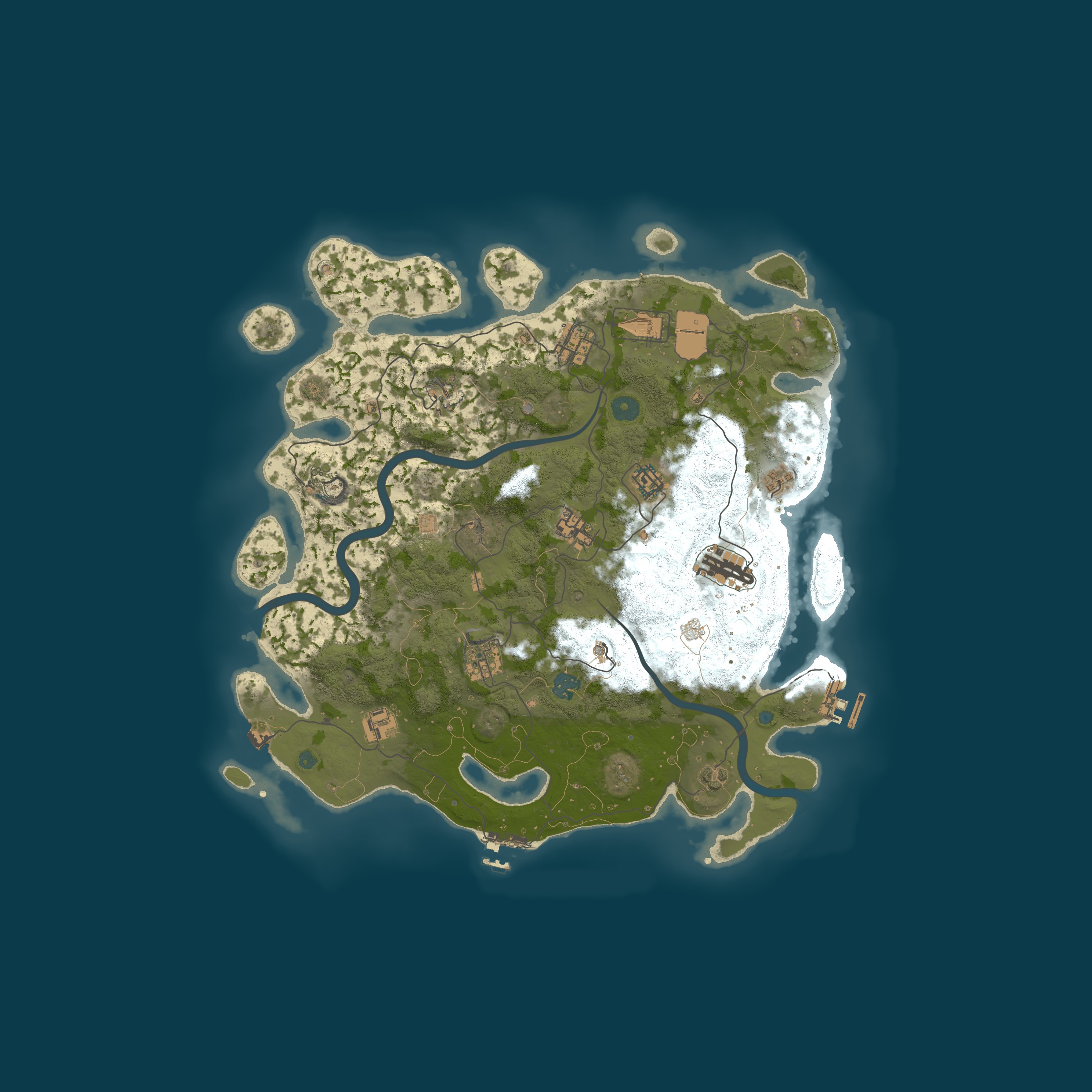 Map for (US) HELL FORGE 3X | Solo/Duo/Trio | BIWEEKLY | CHILL
