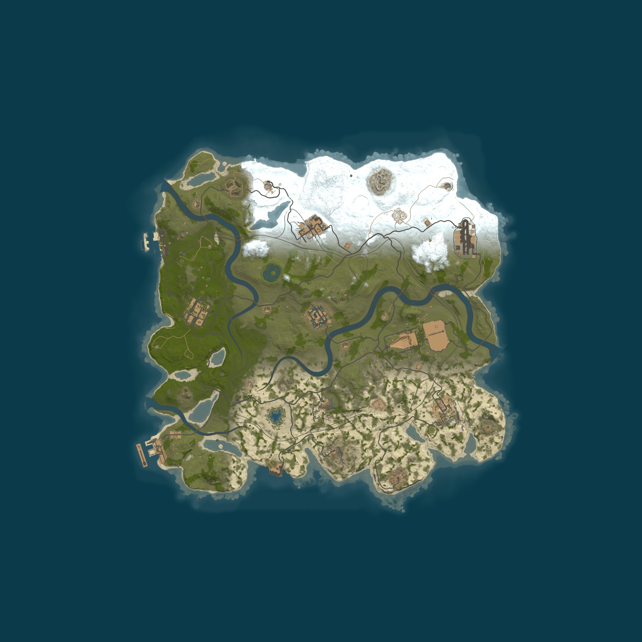 Map for [EU] WizzRust.com 1x Solo Only | Noob Friendly | Wiped 07/05