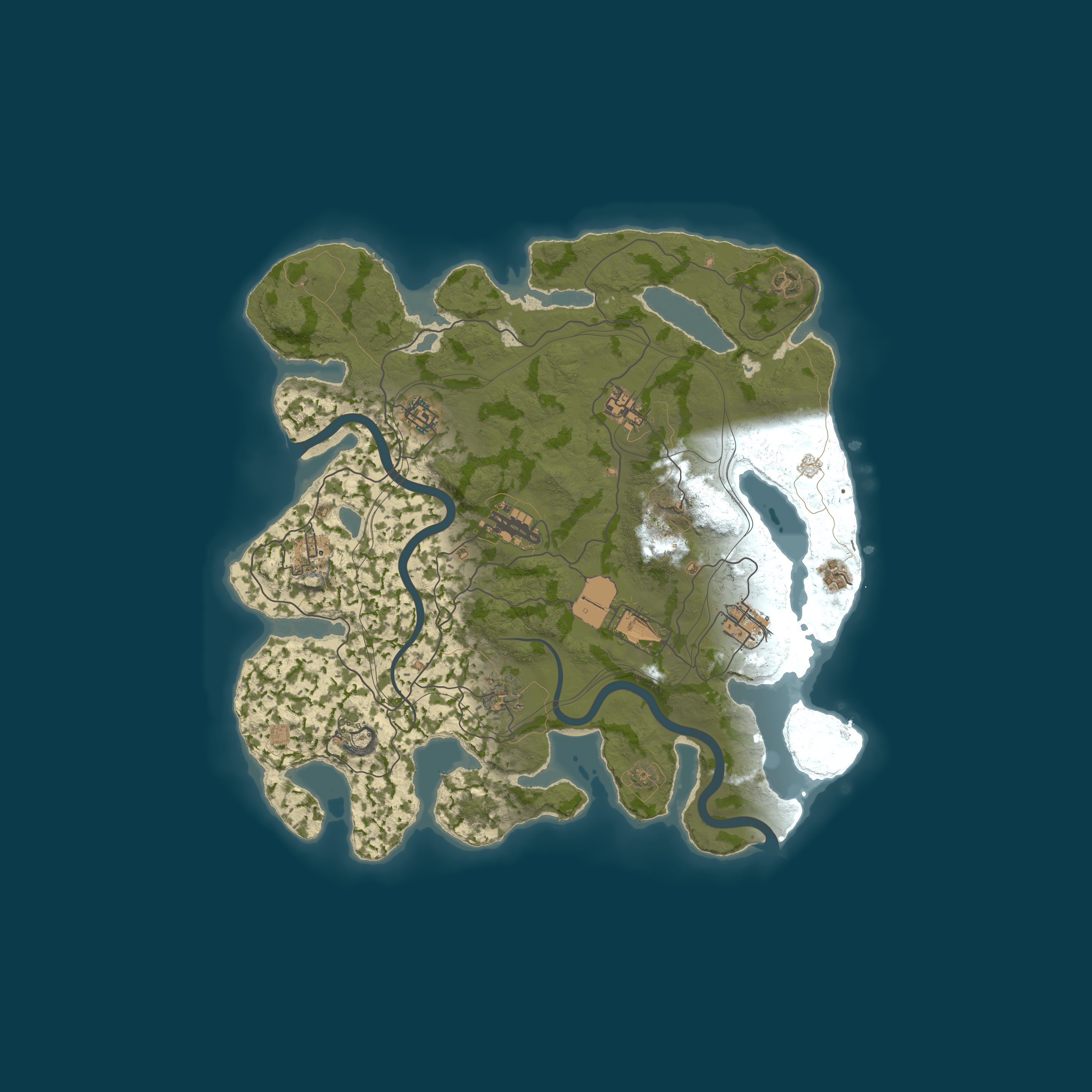 Map for ENJOY 10x | No BPs | Kits | Loot++ | Shop | FPS+