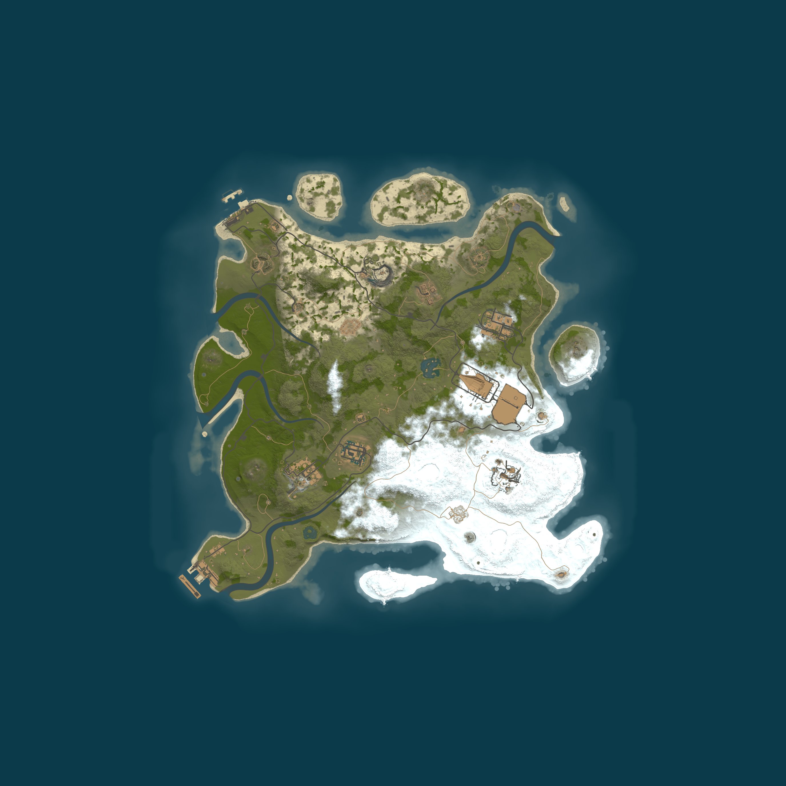Rust map 3500/3121337