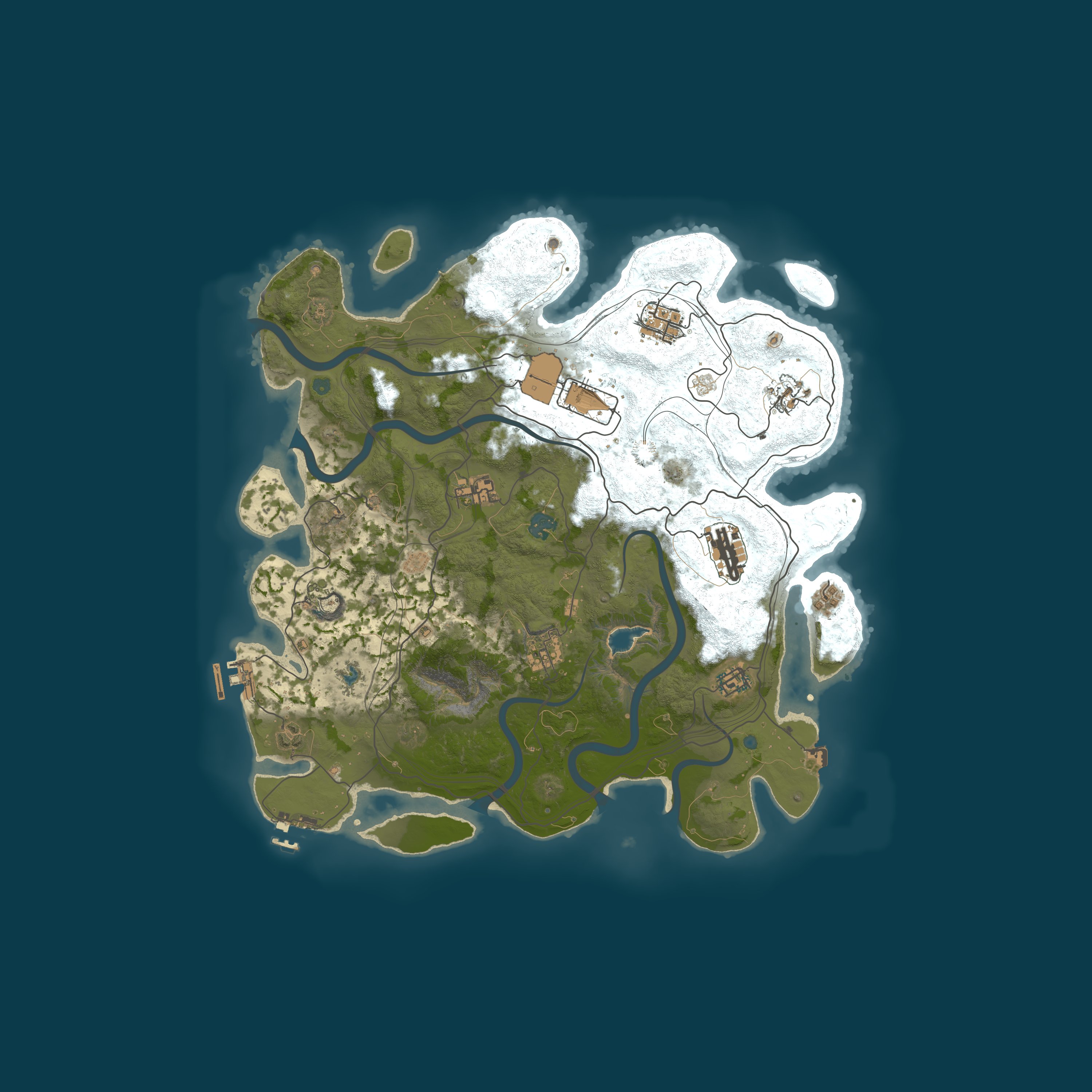 Map for Классика x5 для НОВИЧКОВ |Loot+|BigBoyRust|