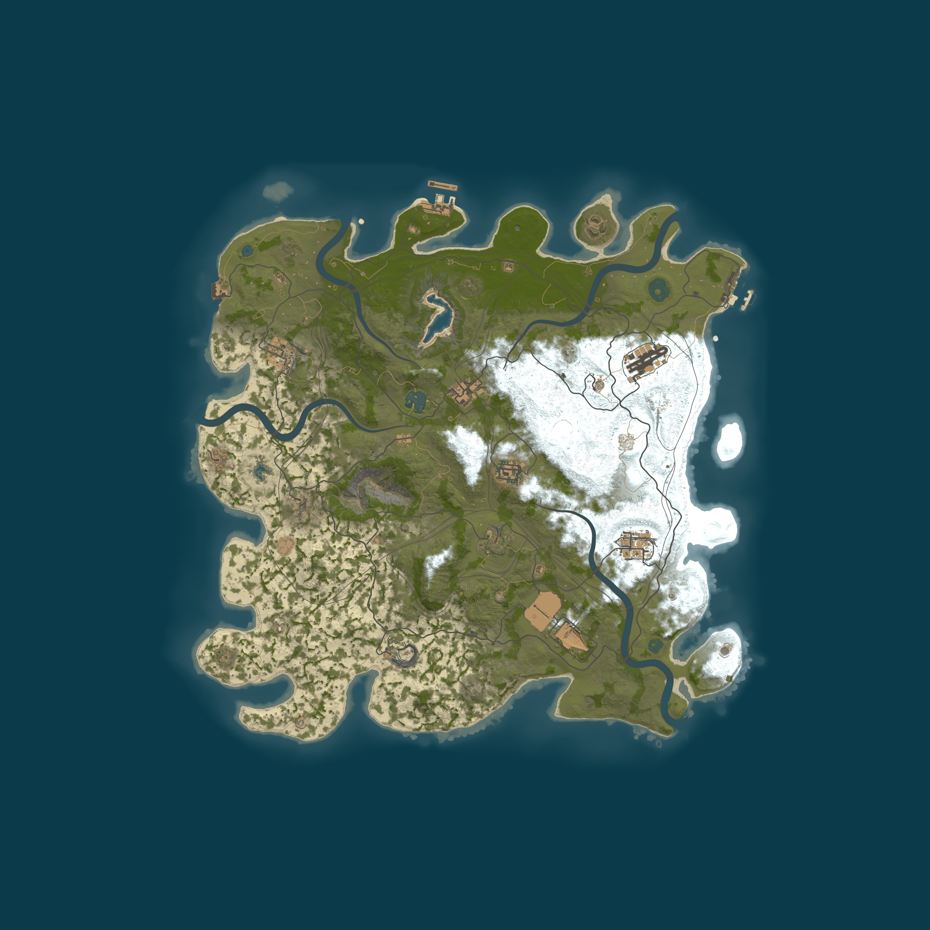 Map for #6[坚果]5X Solo/双人/萌新/养老/月清