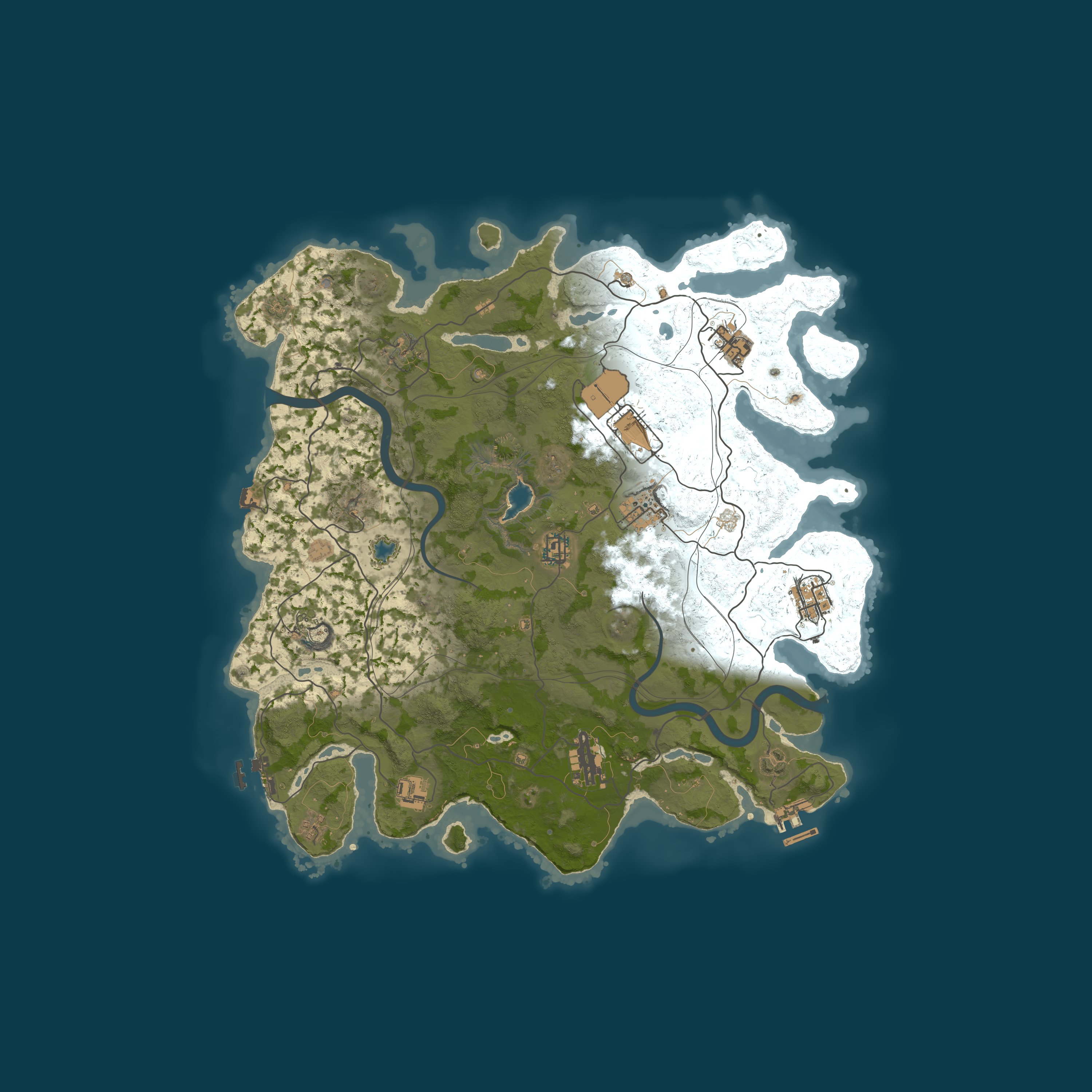 Rust map 4000/1337