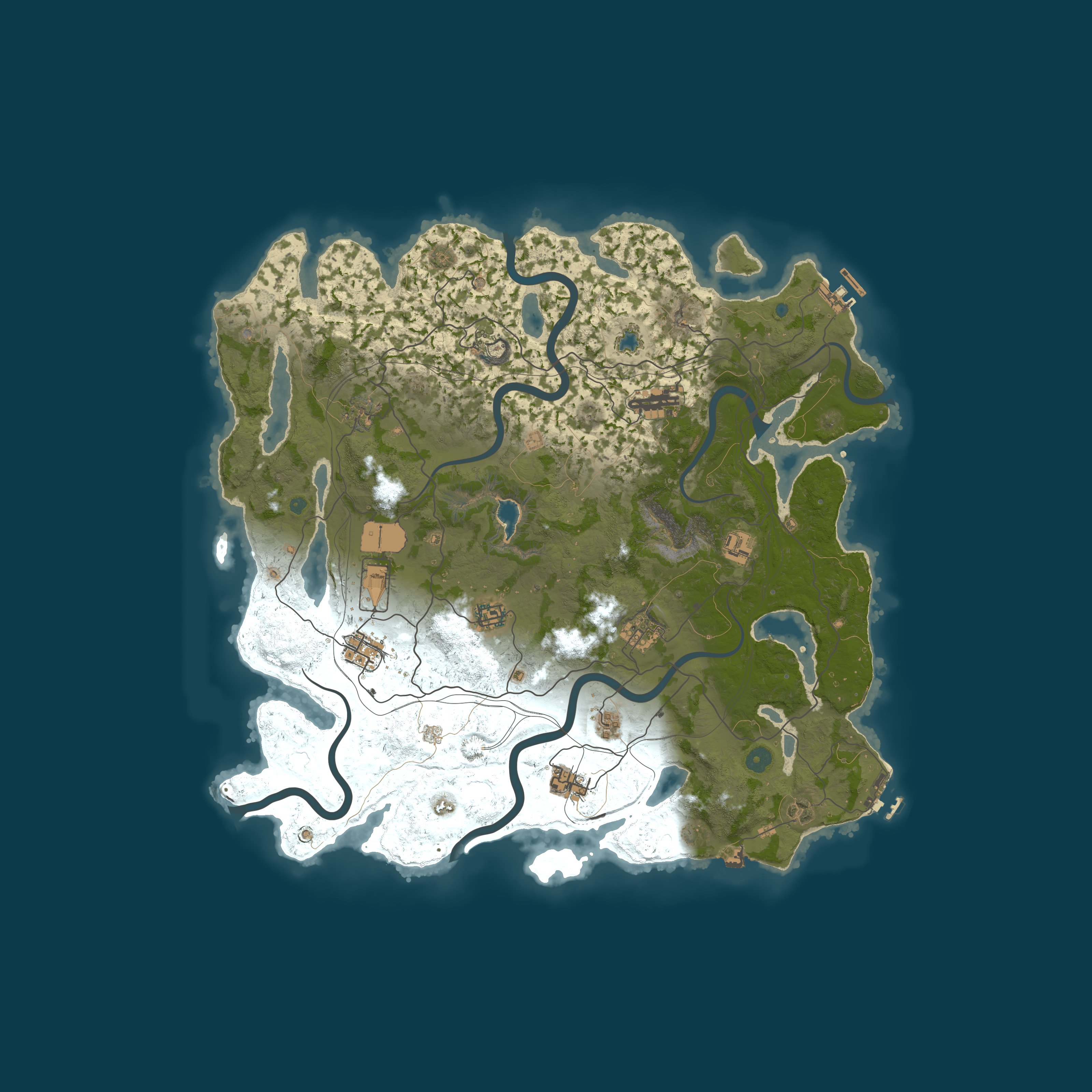 Rust map 4400/3418