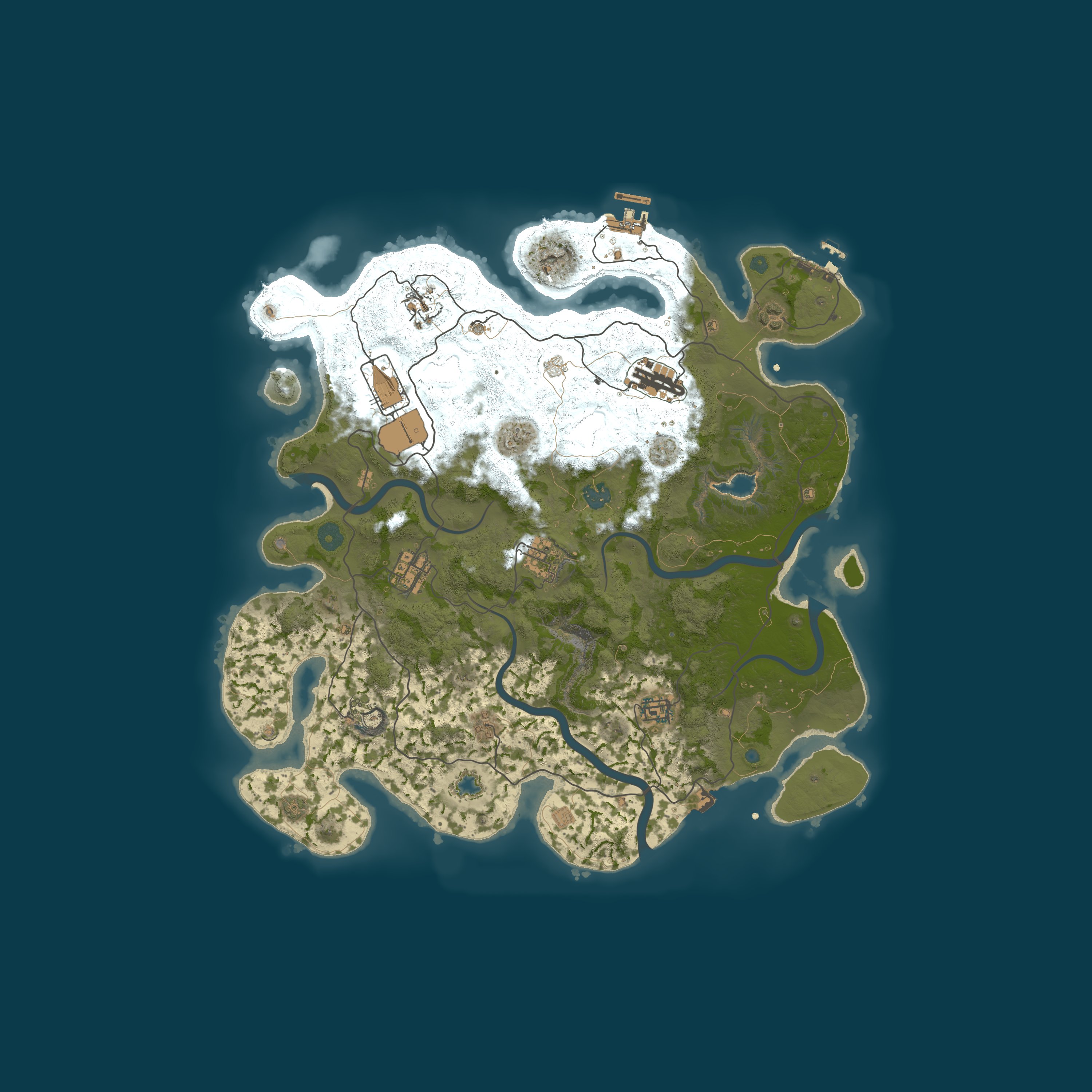 Карта сервера