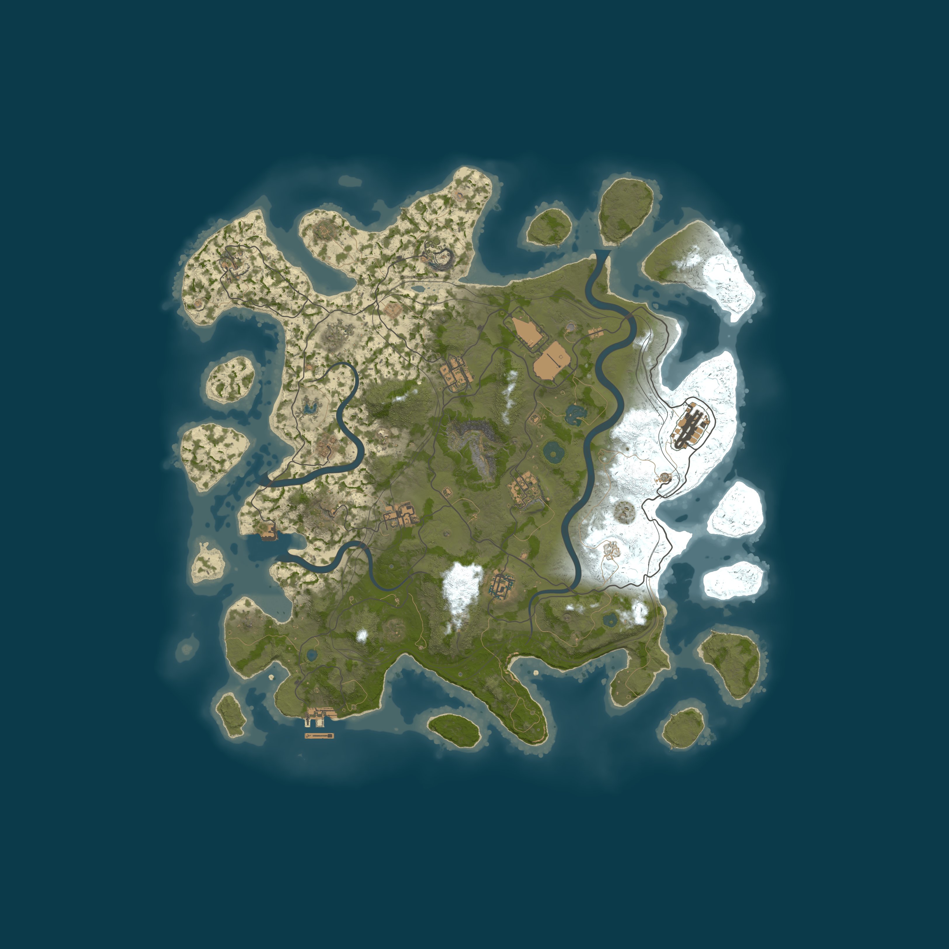 Map for Celestial Rust PvE #1 x5 RAIDABLE BASES|TP|HOMES|KITS|+MORE