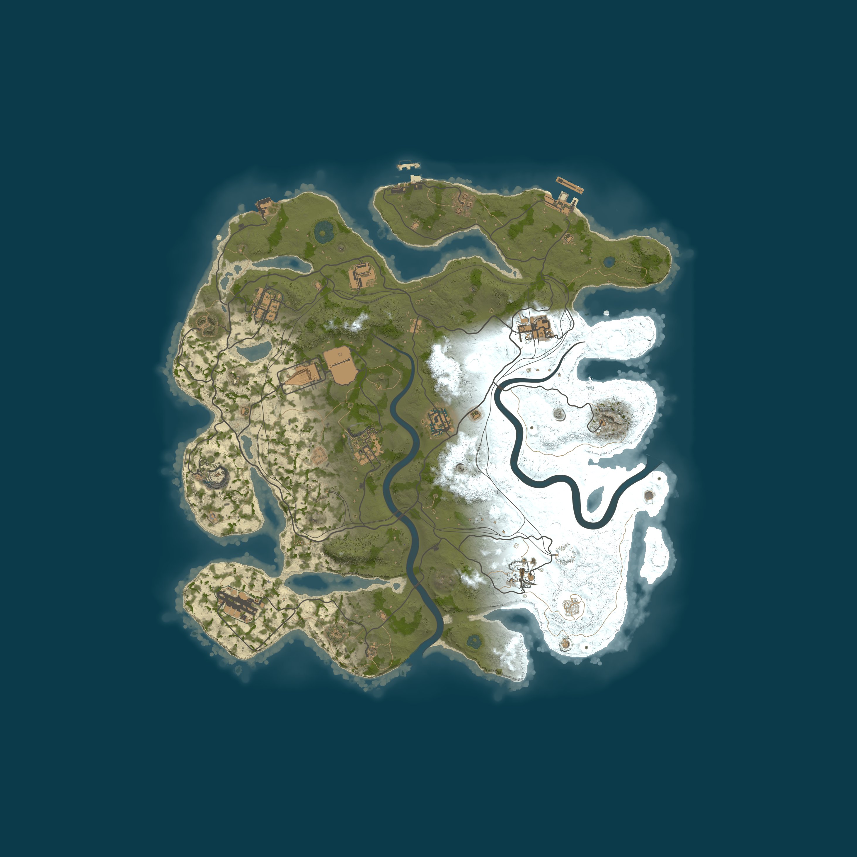 Rust map 3850/1337