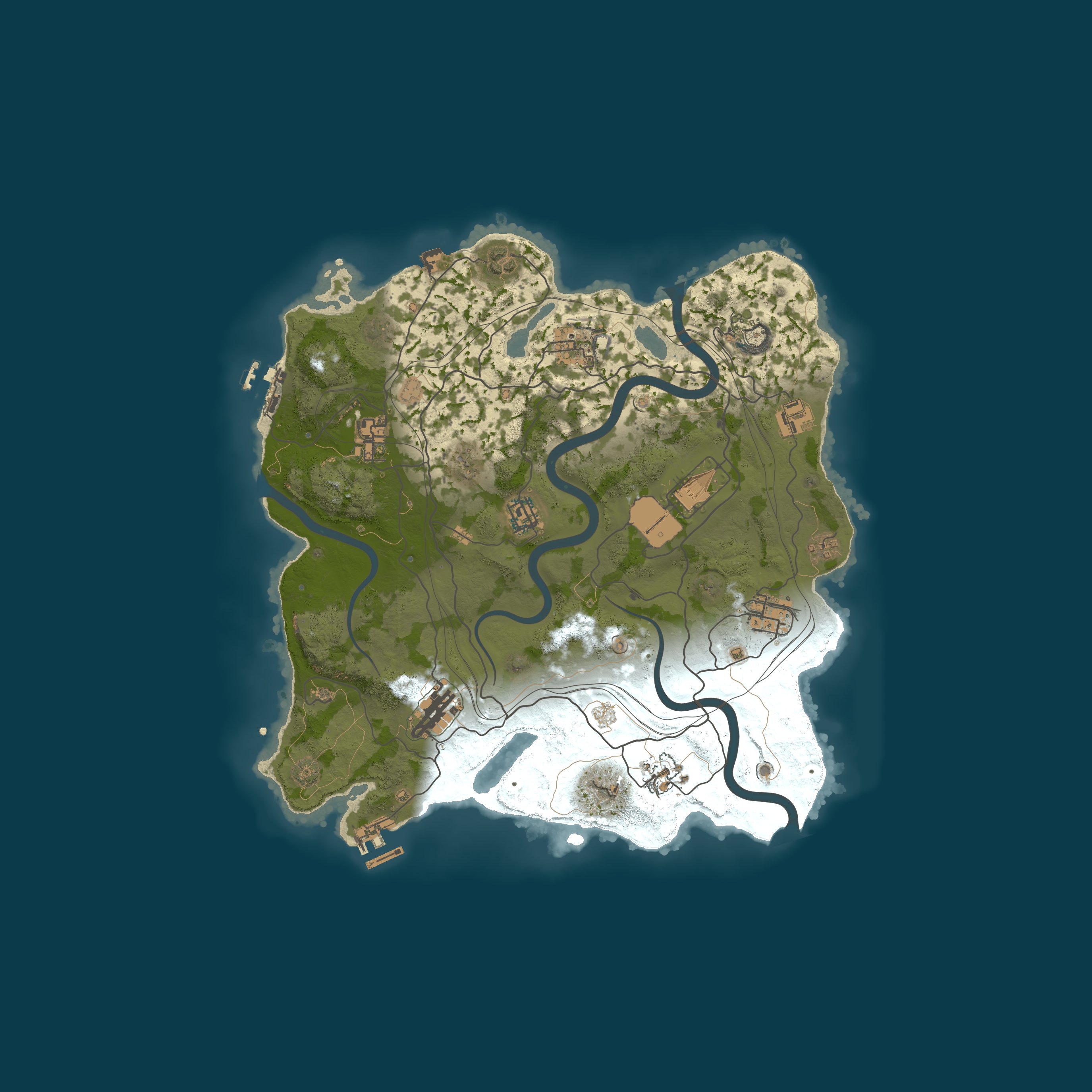 Rust map 3500/1337