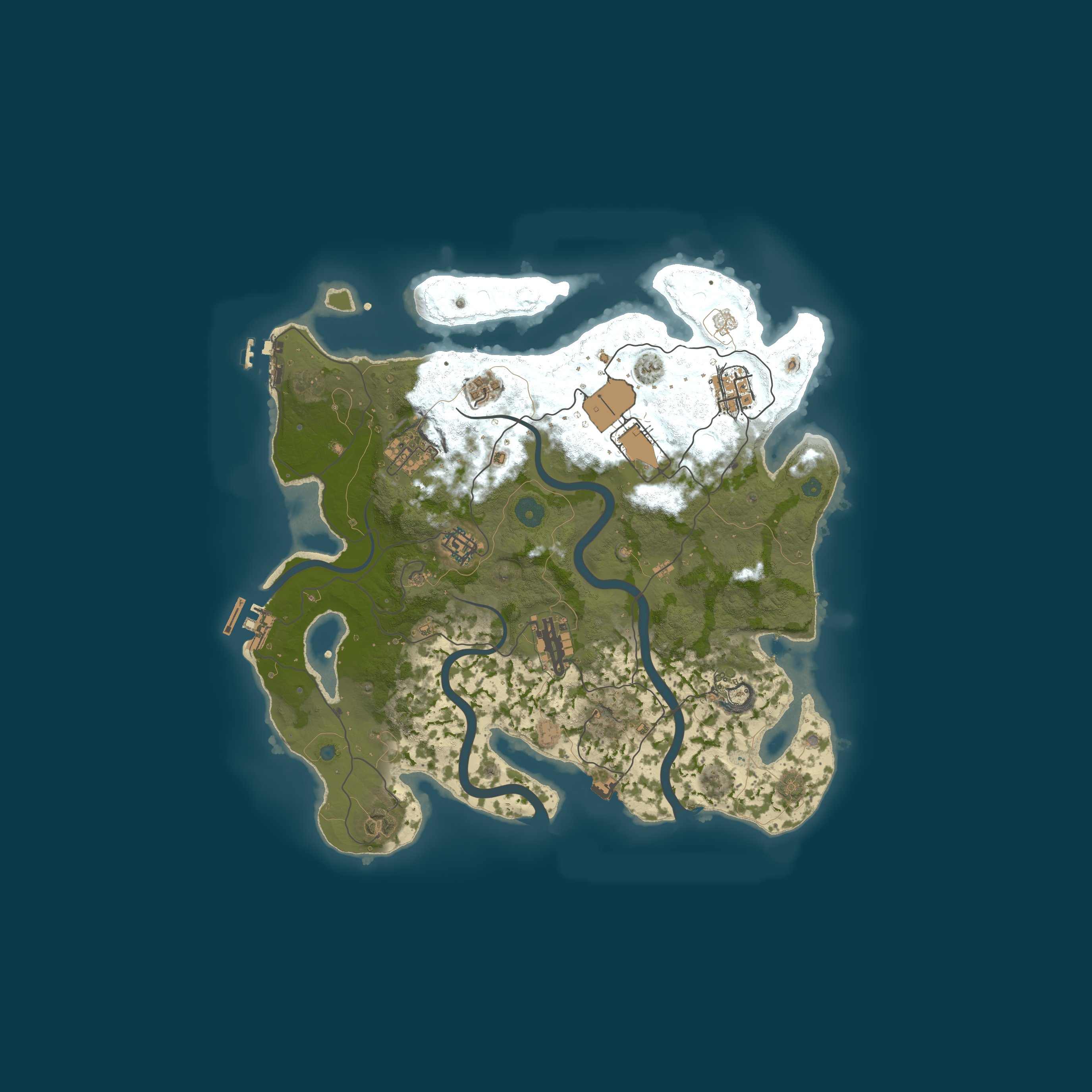 Map for РУССКИЙ #2 | СЕРВЕР НОВИЧКОВ | 2X VANILLA