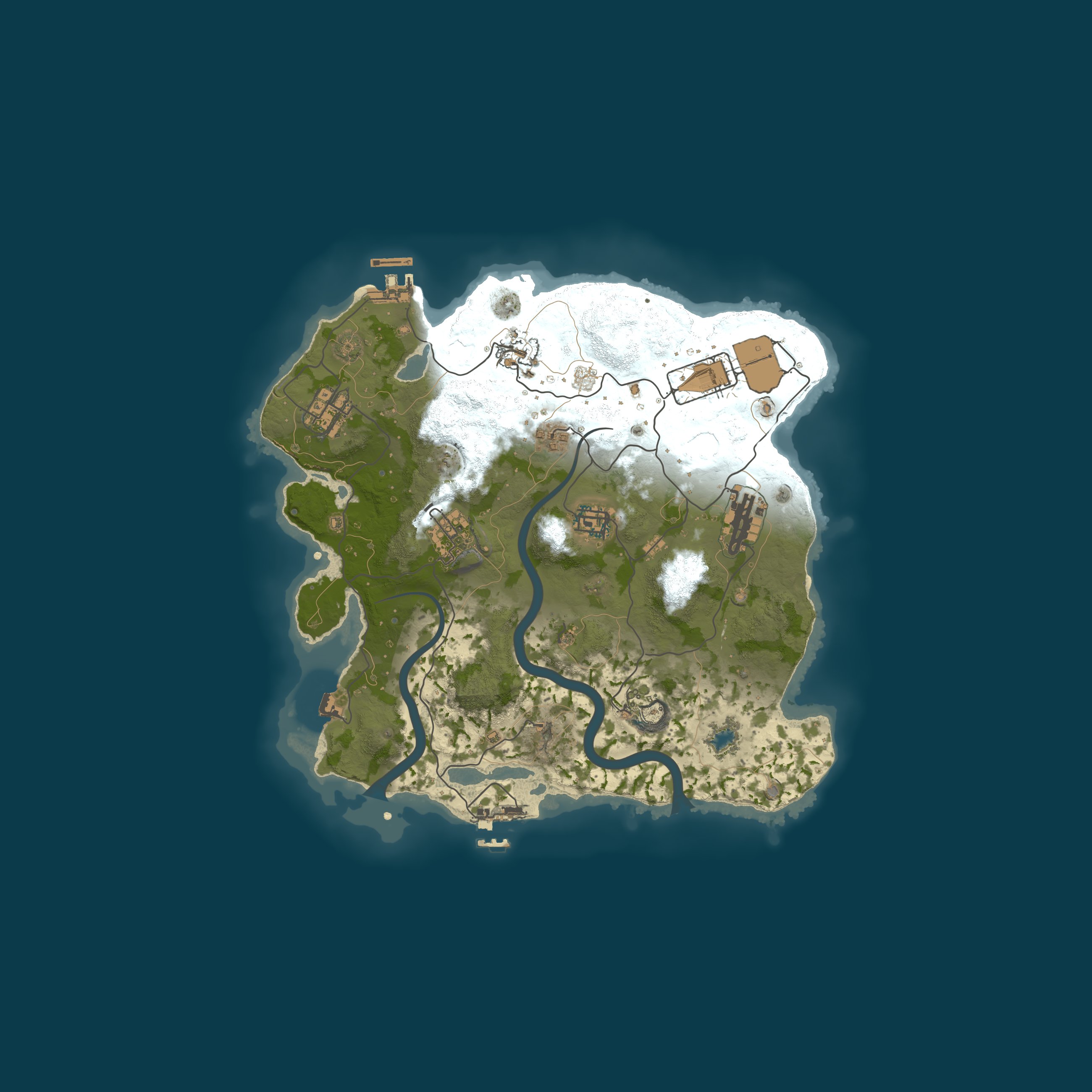 Map for RustSpain.com | EU España x5 (Full Wipe 4/6) [LOOT 5X | KITS |