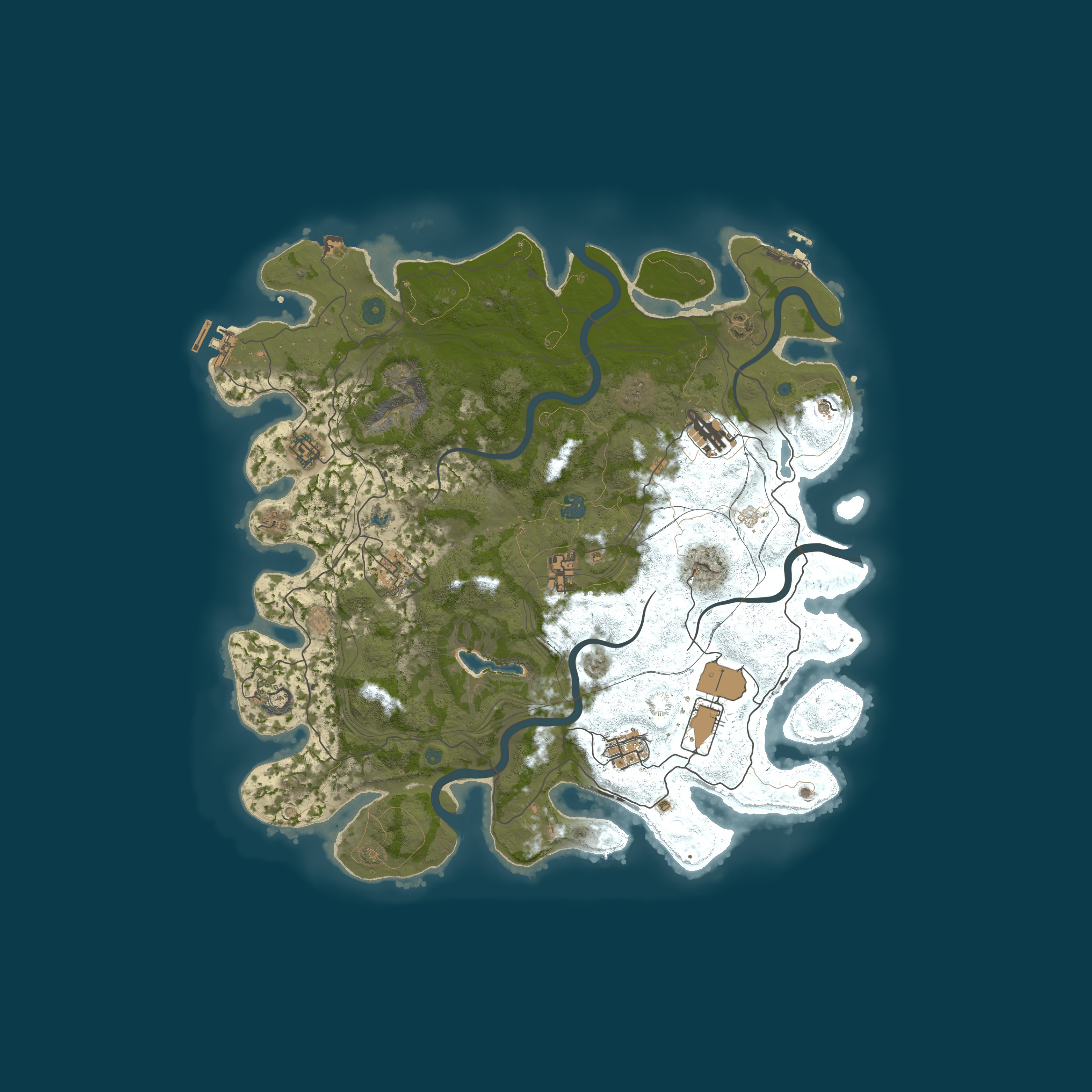 Карта сервера